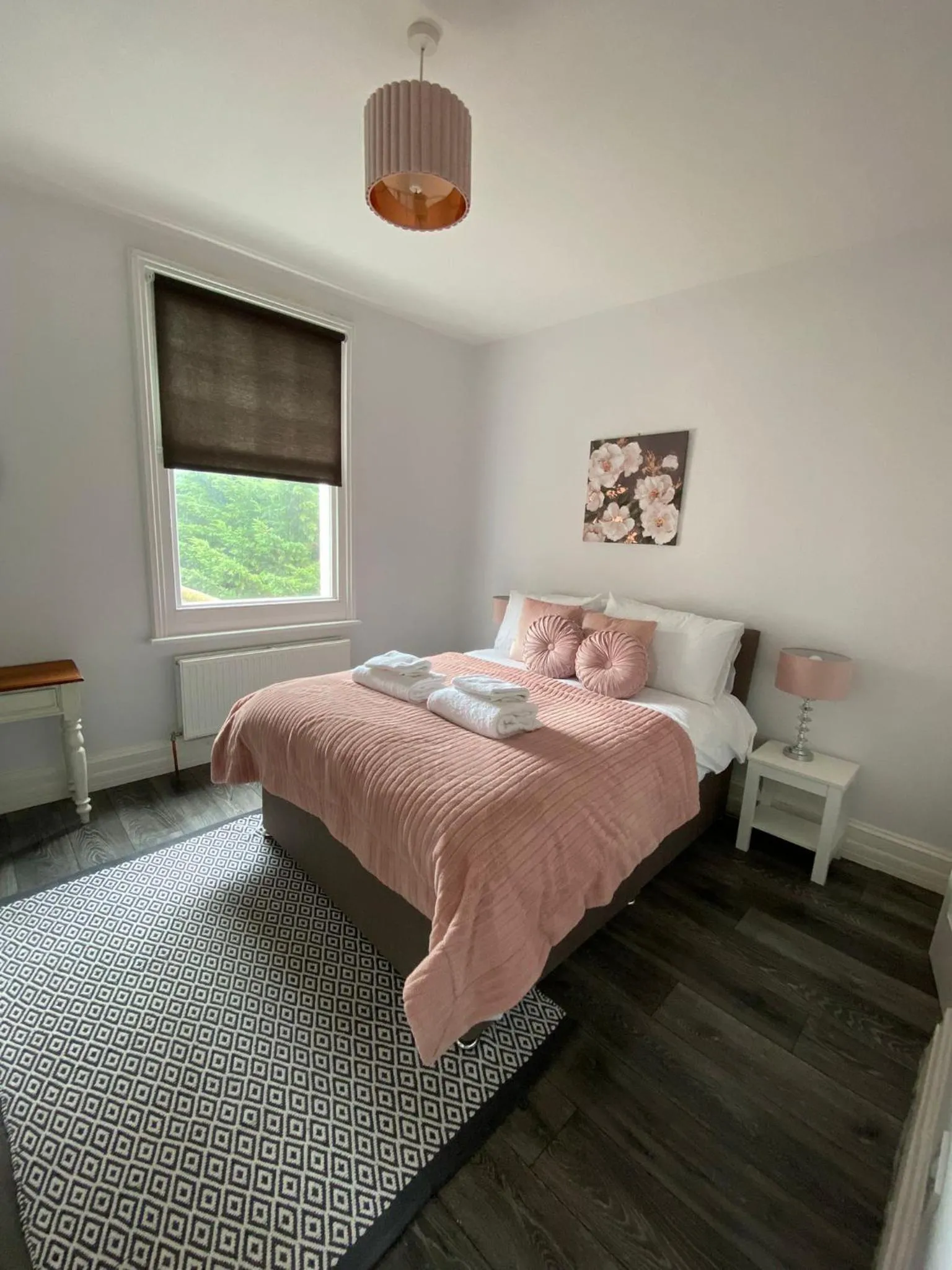 Photo of the whole room, Bed in The Beverley Suite