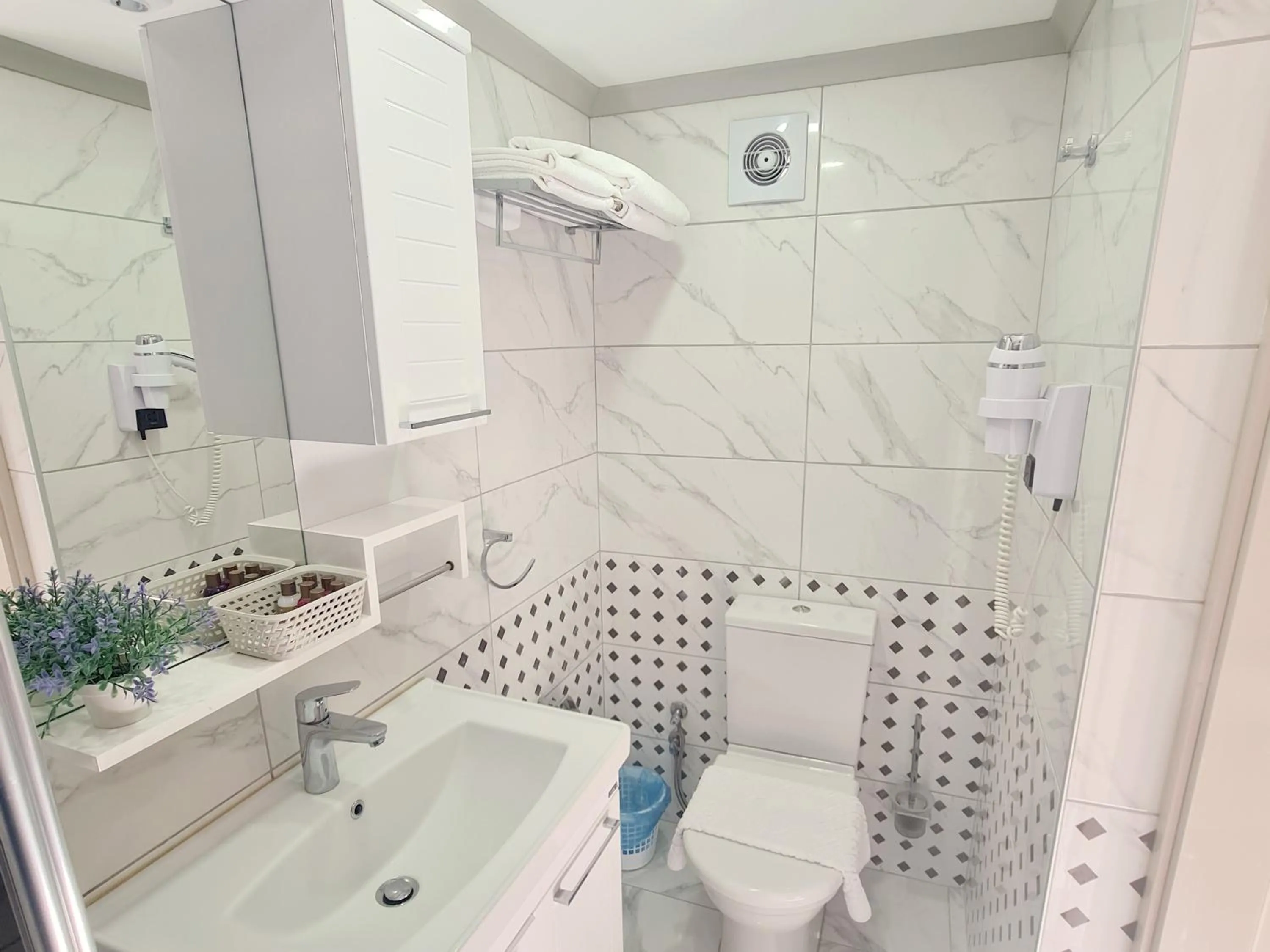 Shower in SOFIA BOUTIQUE HOTEL