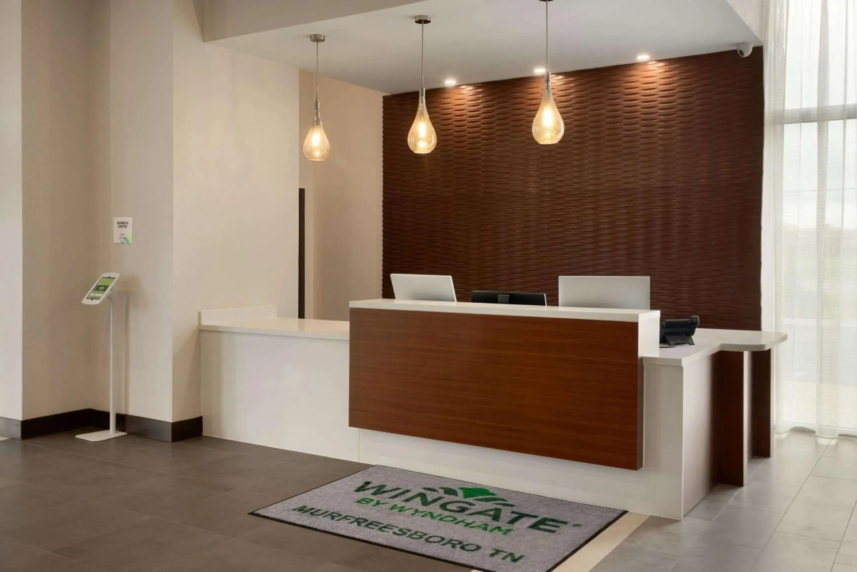Lobby or reception in Wingate by Wyndham Murfreesboro-NEAR MTSU Lobby or reception in Wingate by Wyndham Murfreesboro-NEAR MTSU