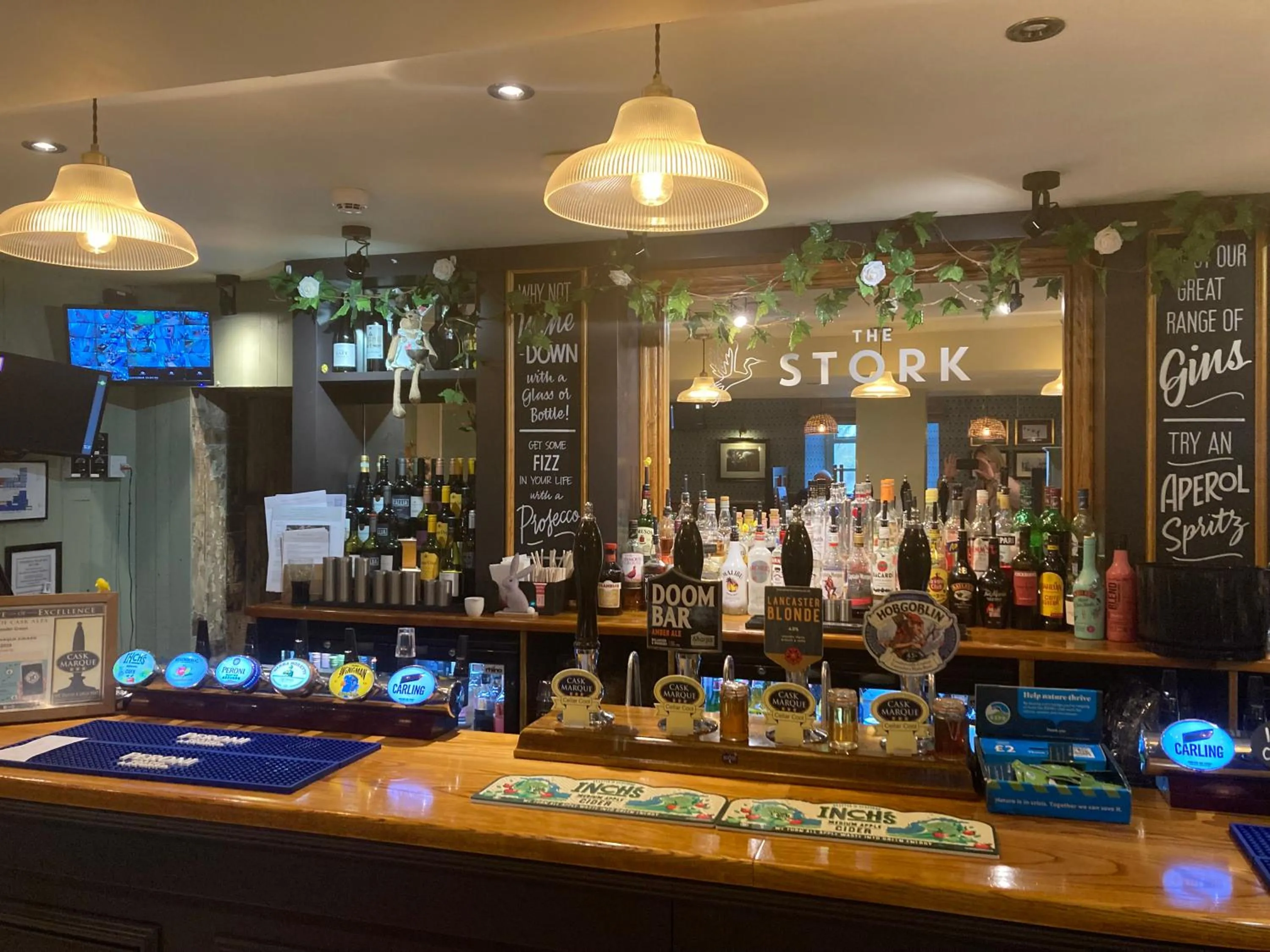 Lounge or bar in The Stork Hotel