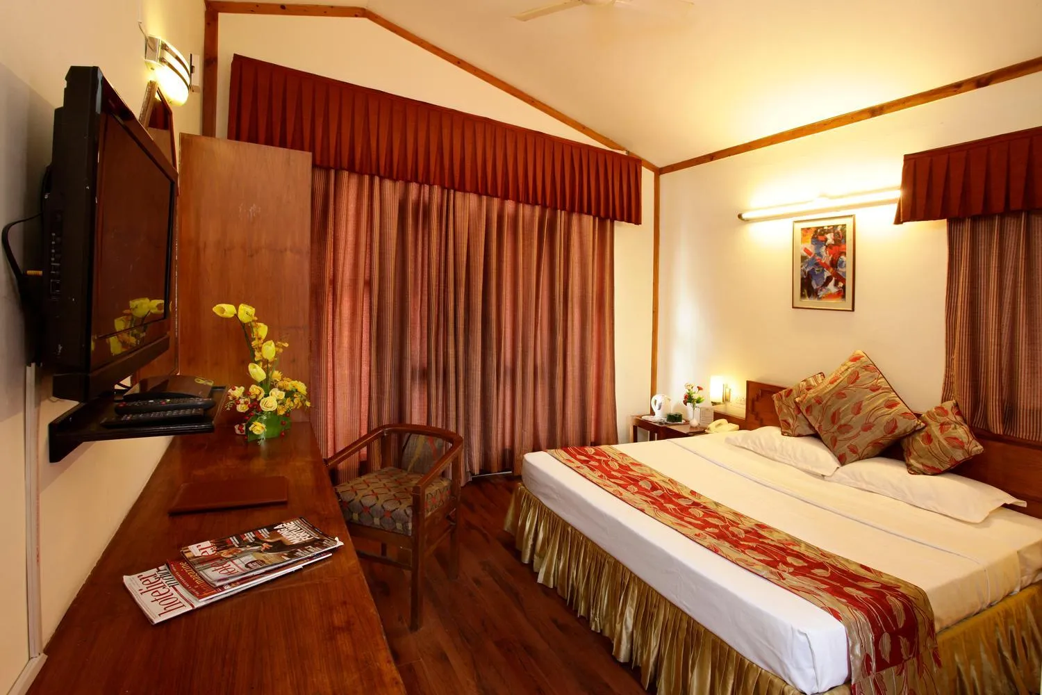 Bed in De Vivendi Resorts, Manali with 35000 Sqft Open Lawn