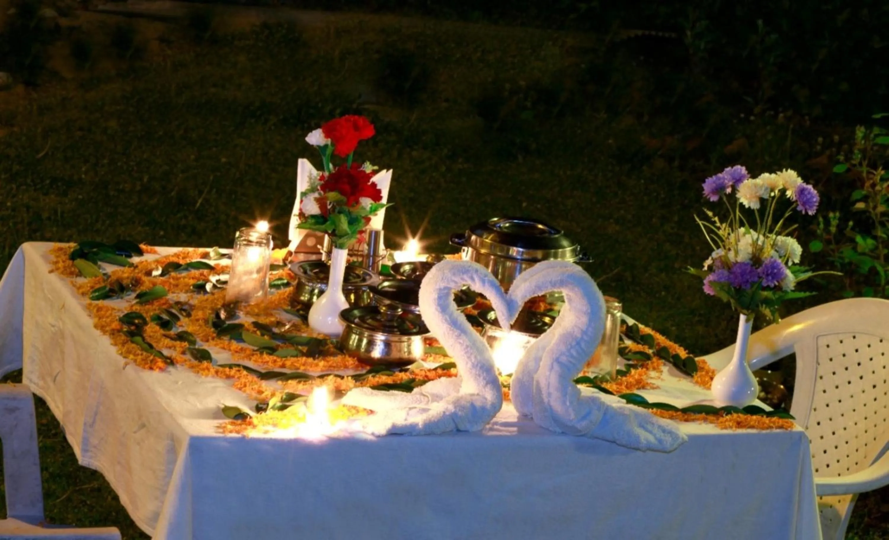 Food and drinks in De Vivendi Resorts, Manali with 35000 Sqft Open Lawn