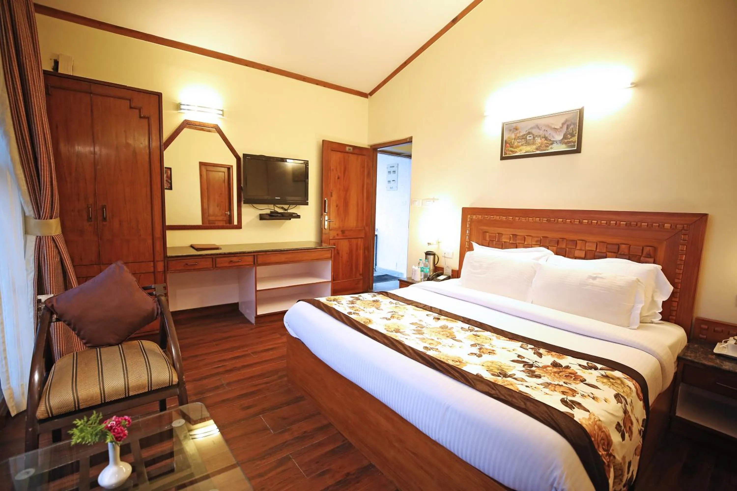 Bed in De Vivendi Resorts, Manali with 35000 Sqft Open Lawn