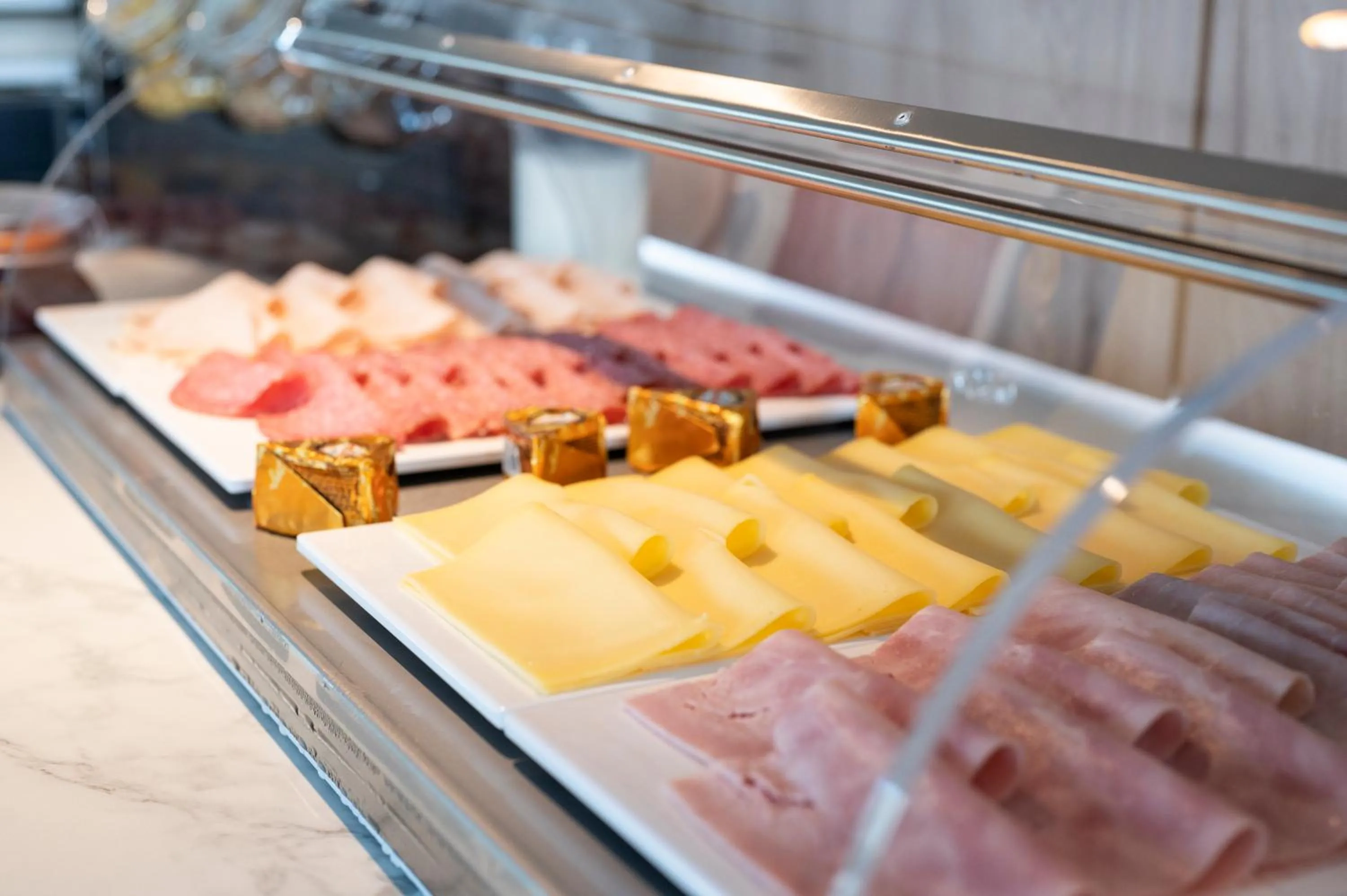 Buffet breakfast in B&B HOTEL Antwerpen Centrum