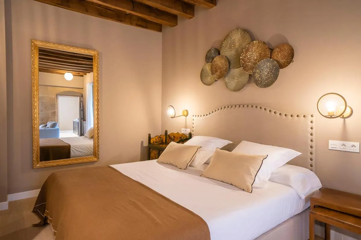 Bed in Hotel Palacio De Luko