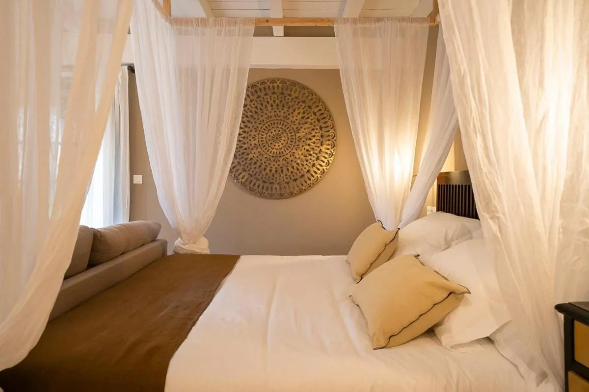 Bed in Hotel Palacio De Luko