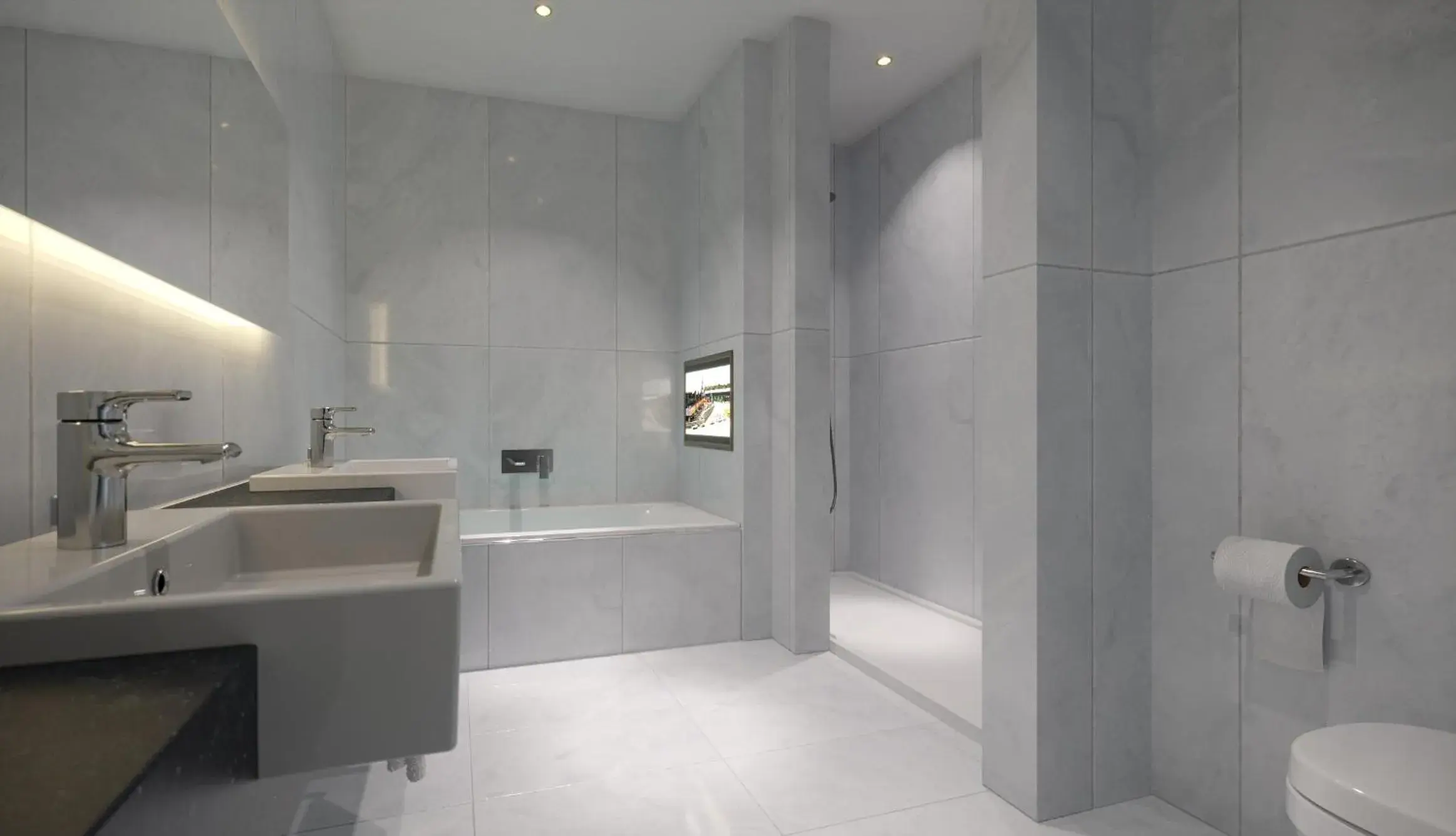 Bathroom in Hotel La Tour Bathroom in Hotel La Tour