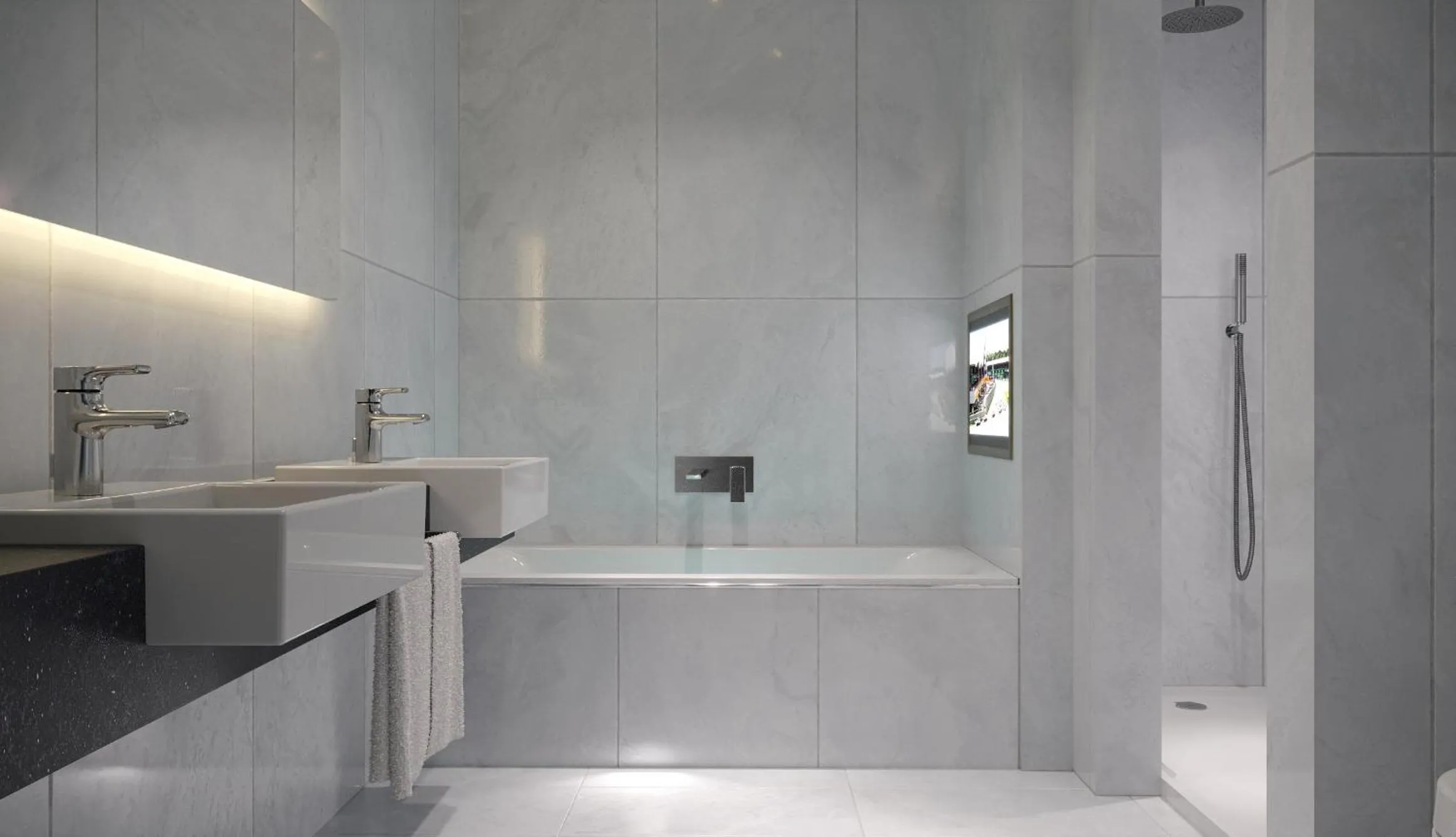 Bathroom in Hotel La Tour