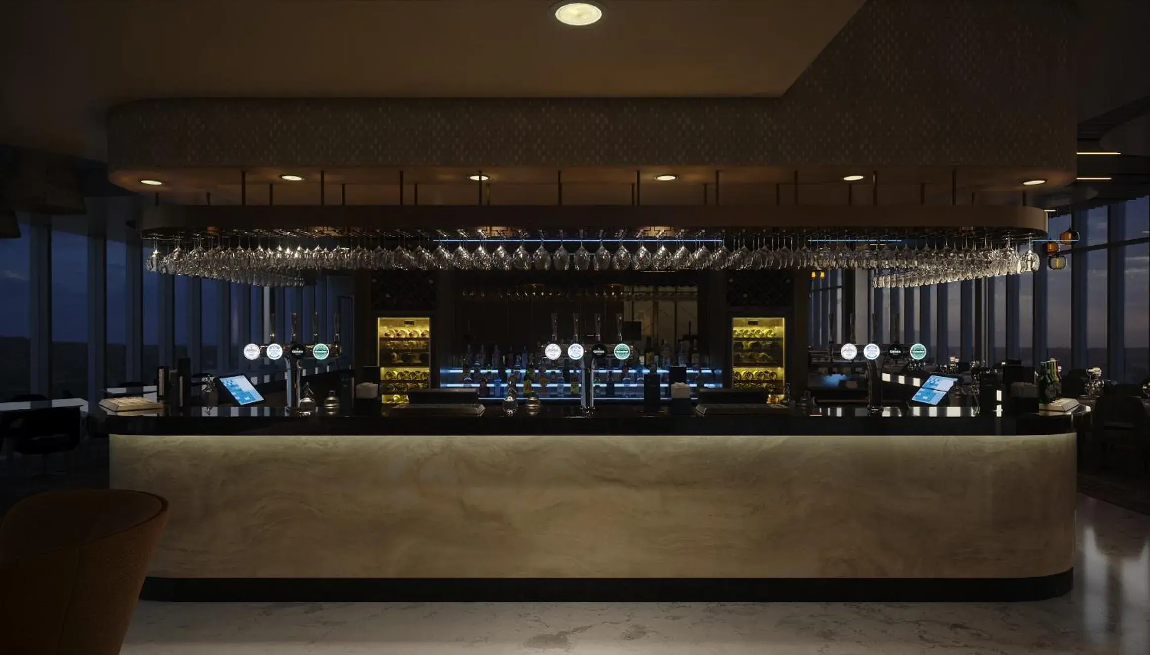 Lounge or bar in Hotel La Tour Lounge or bar in Hotel La Tour