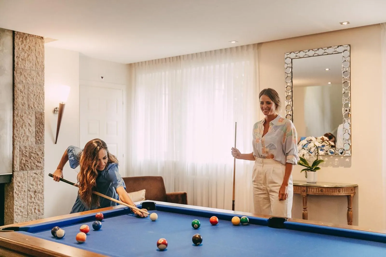 Billiard in Château d'Ouchy