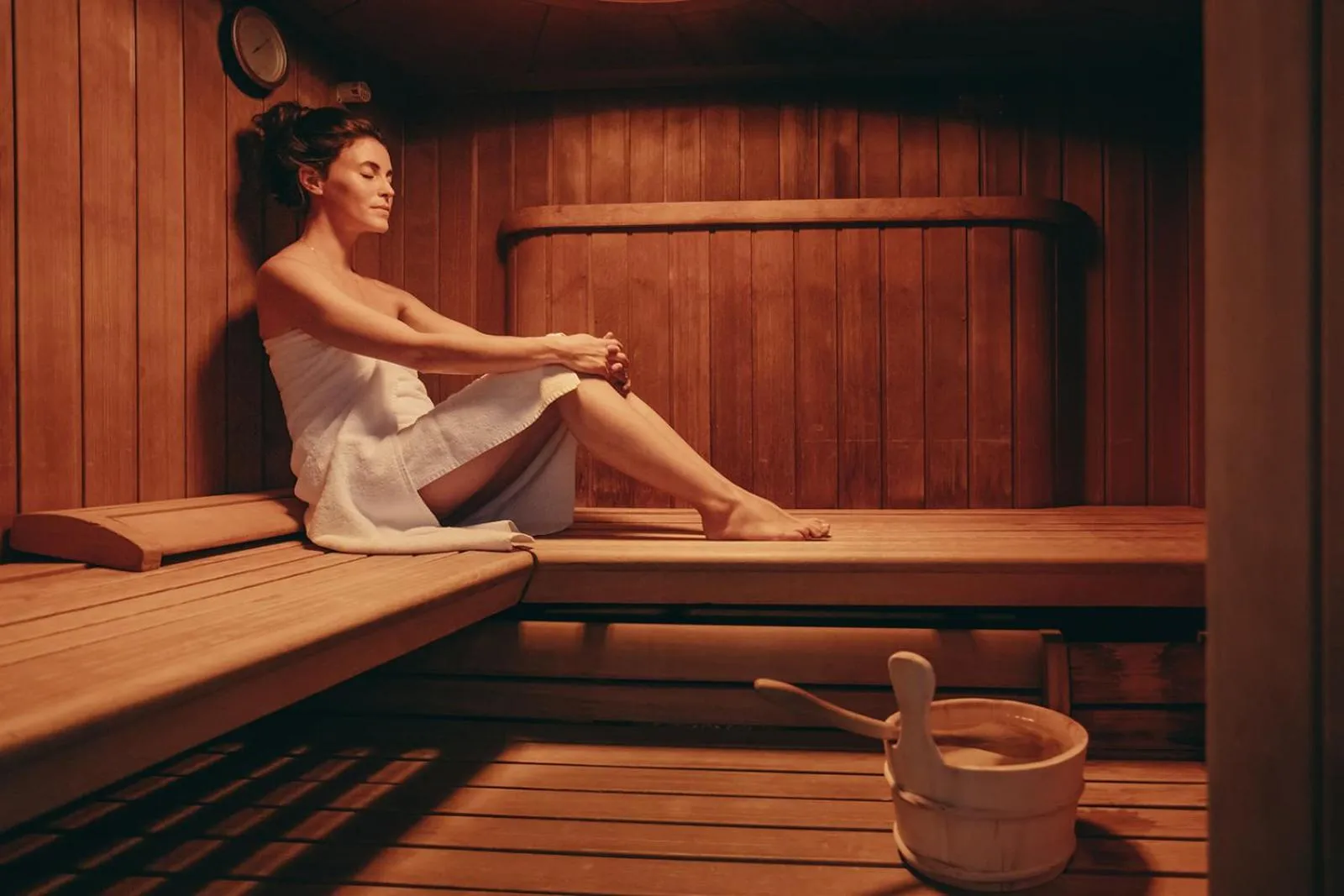 Sauna in Château d'Ouchy