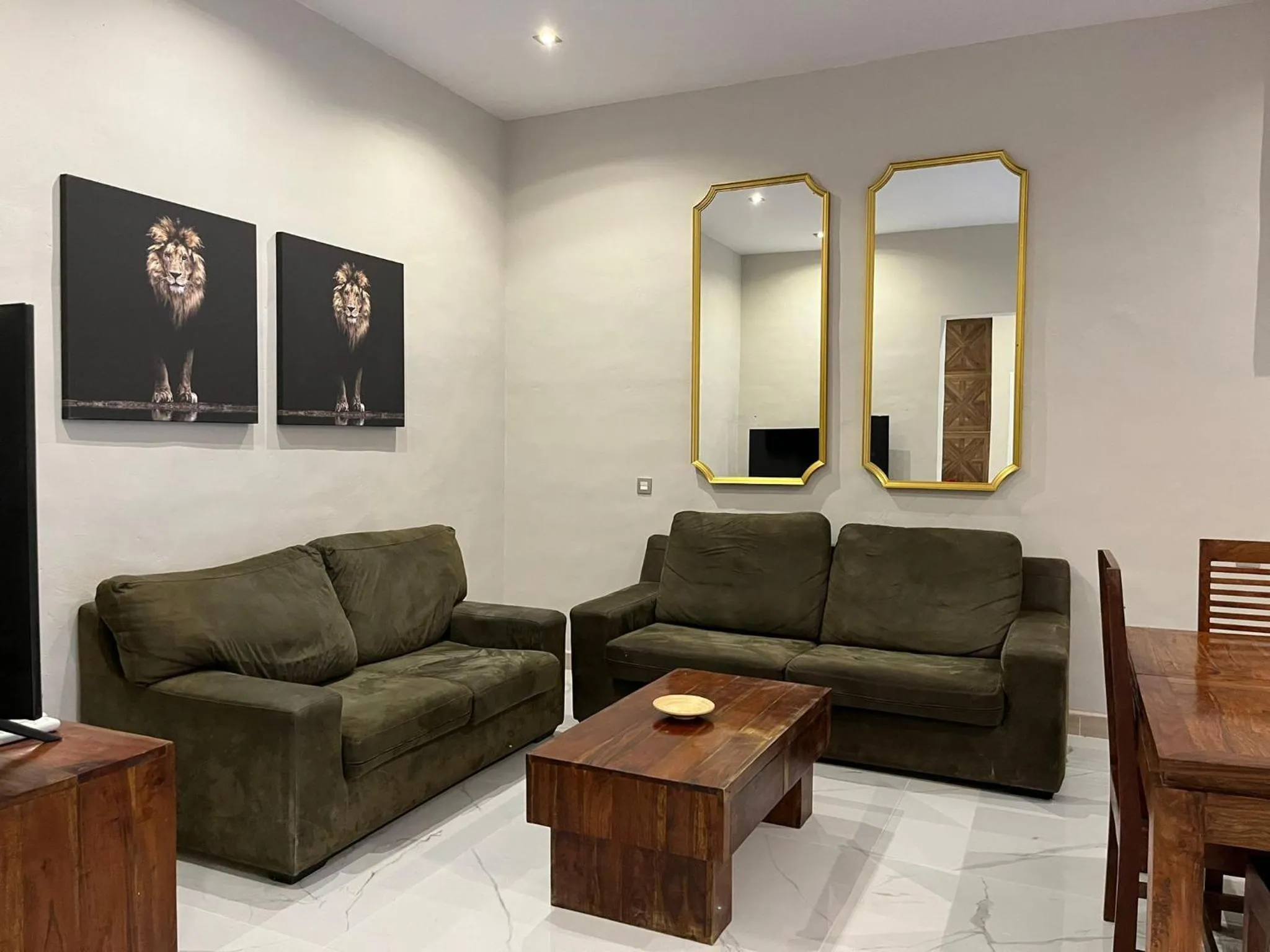 Living room in LA ALDEA SOÑADA