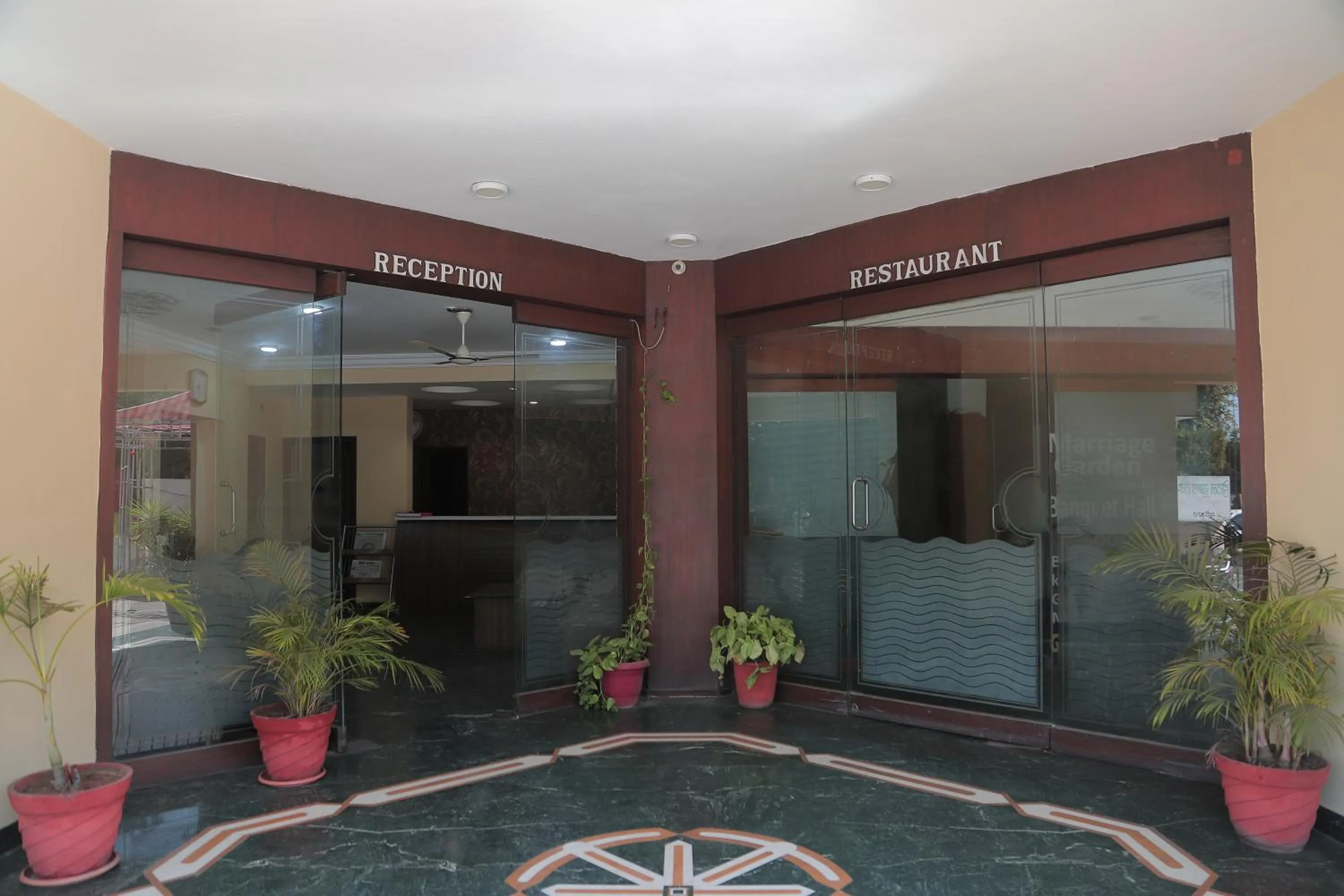 Facade/entrance in Hotel Grand Tower