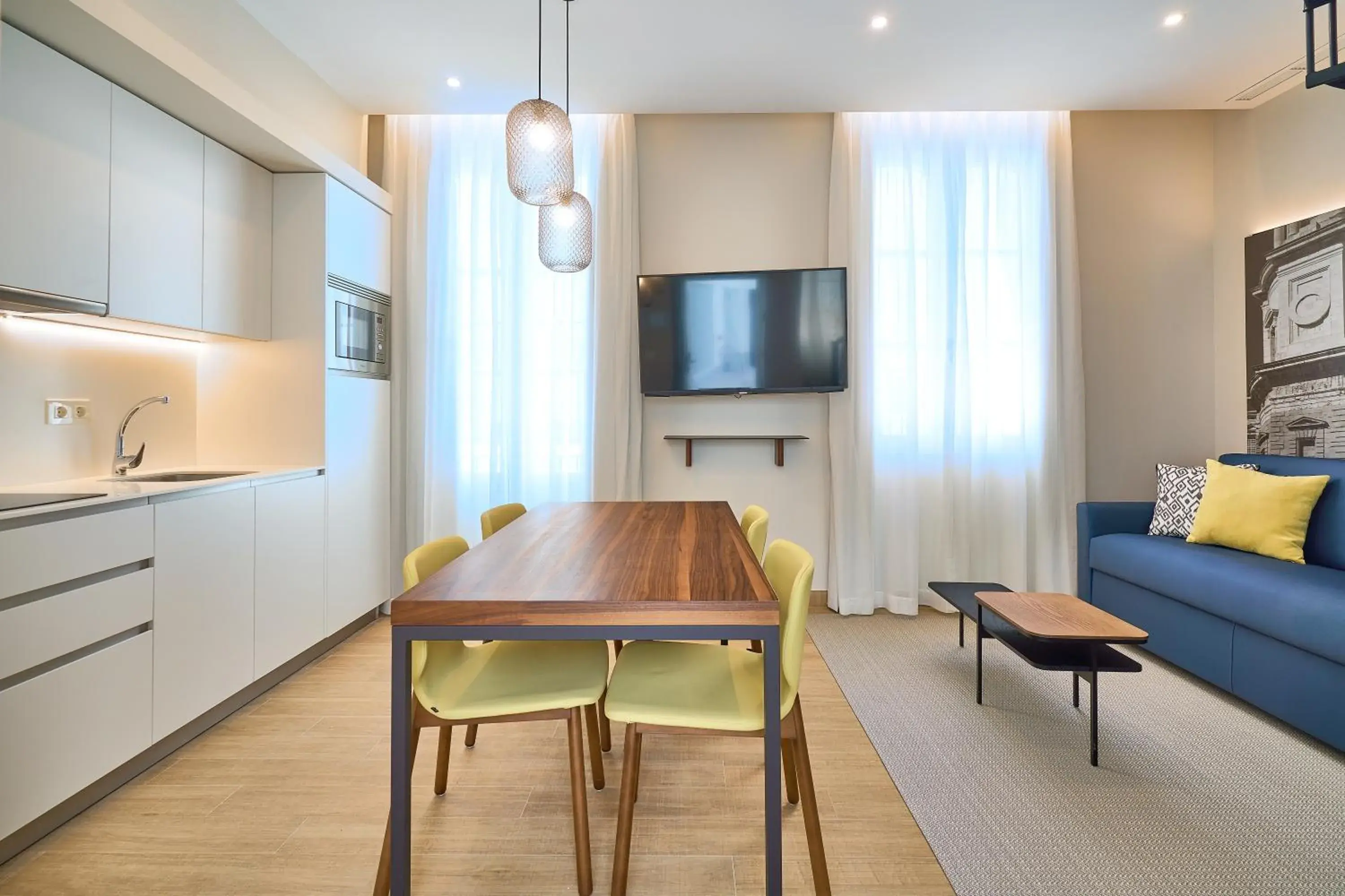 Living room in Tandem Pópulo Living room in Tandem Pópulo