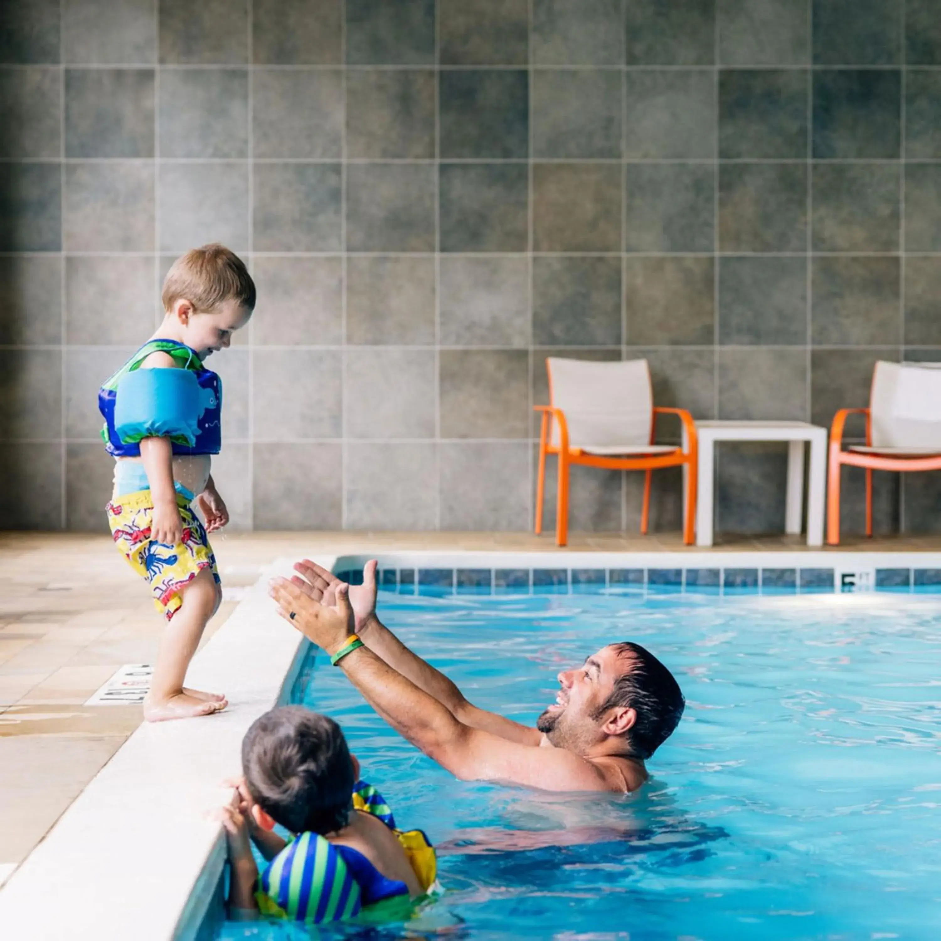 Swimming pool in Holiday Inn Grand Rapids Downtown by IHG Swimming pool in Holiday Inn Grand Rapids Downtown by IHG