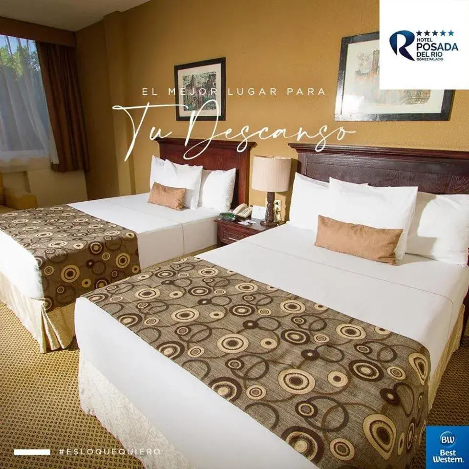 Bed in Best Western Posada Del Rio Bed in Best Western Posada Del Rio