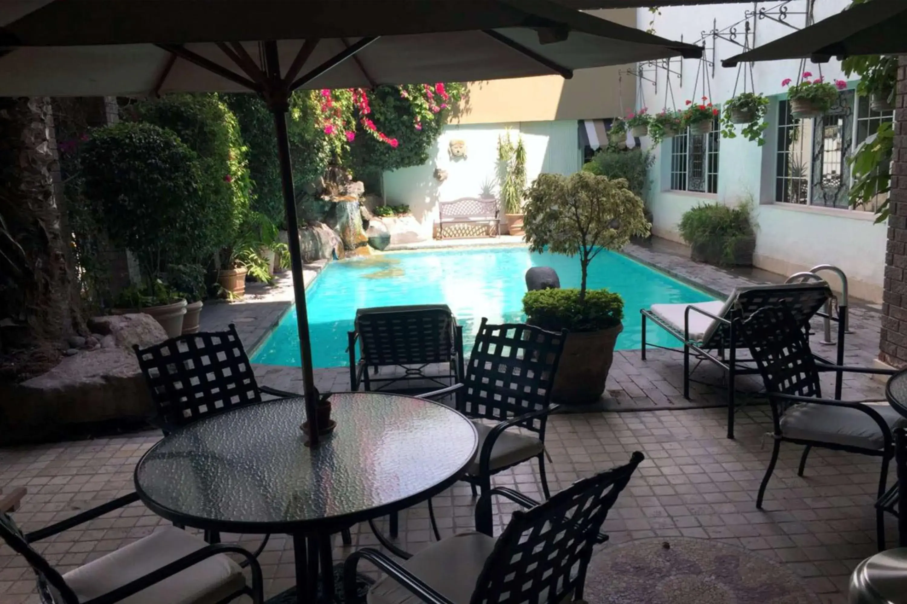 Pool view in Best Western Posada Del Rio Pool view in Best Western Posada Del Rio