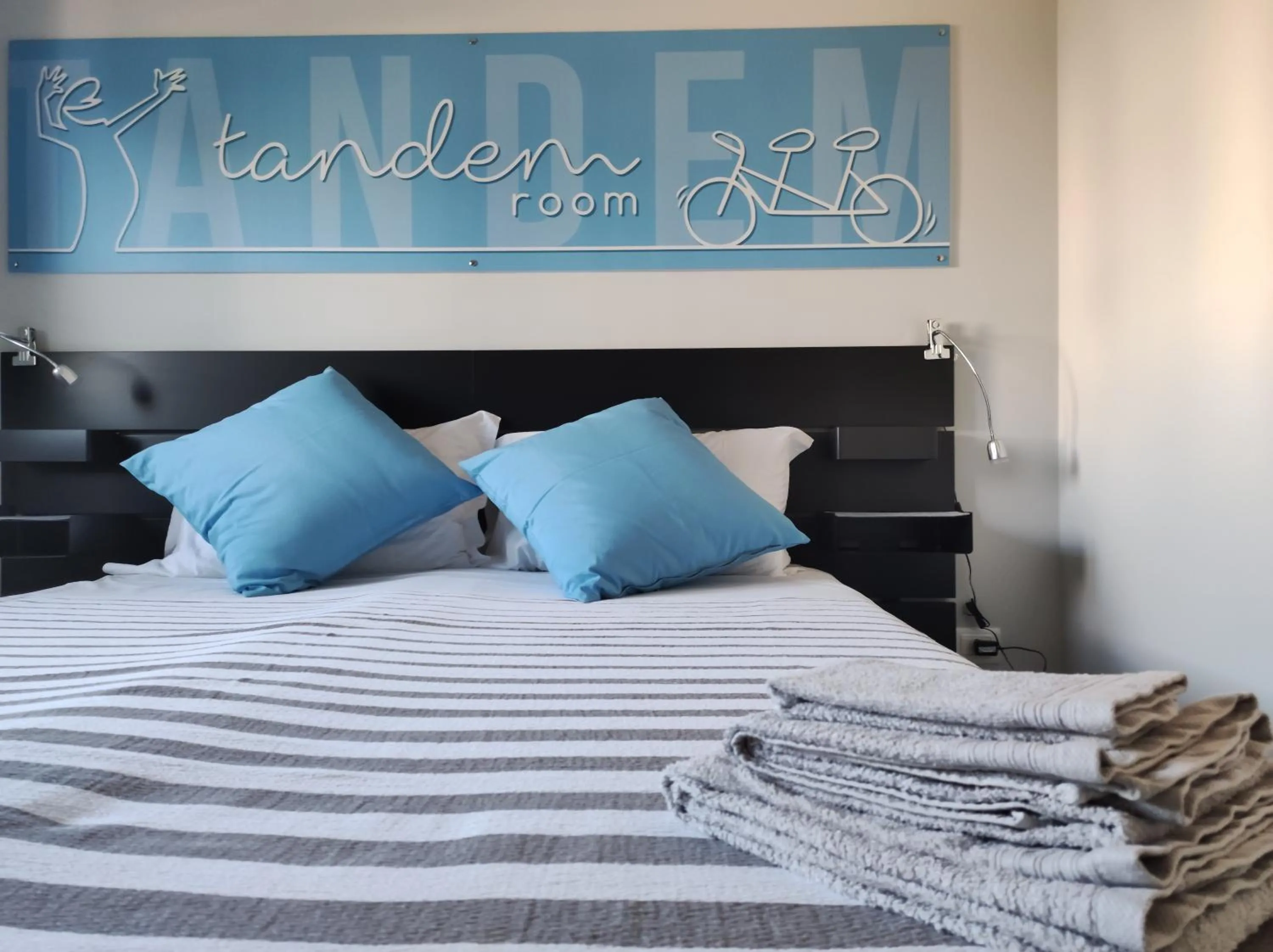 Bedroom, Bed in b&b La Bicicletta