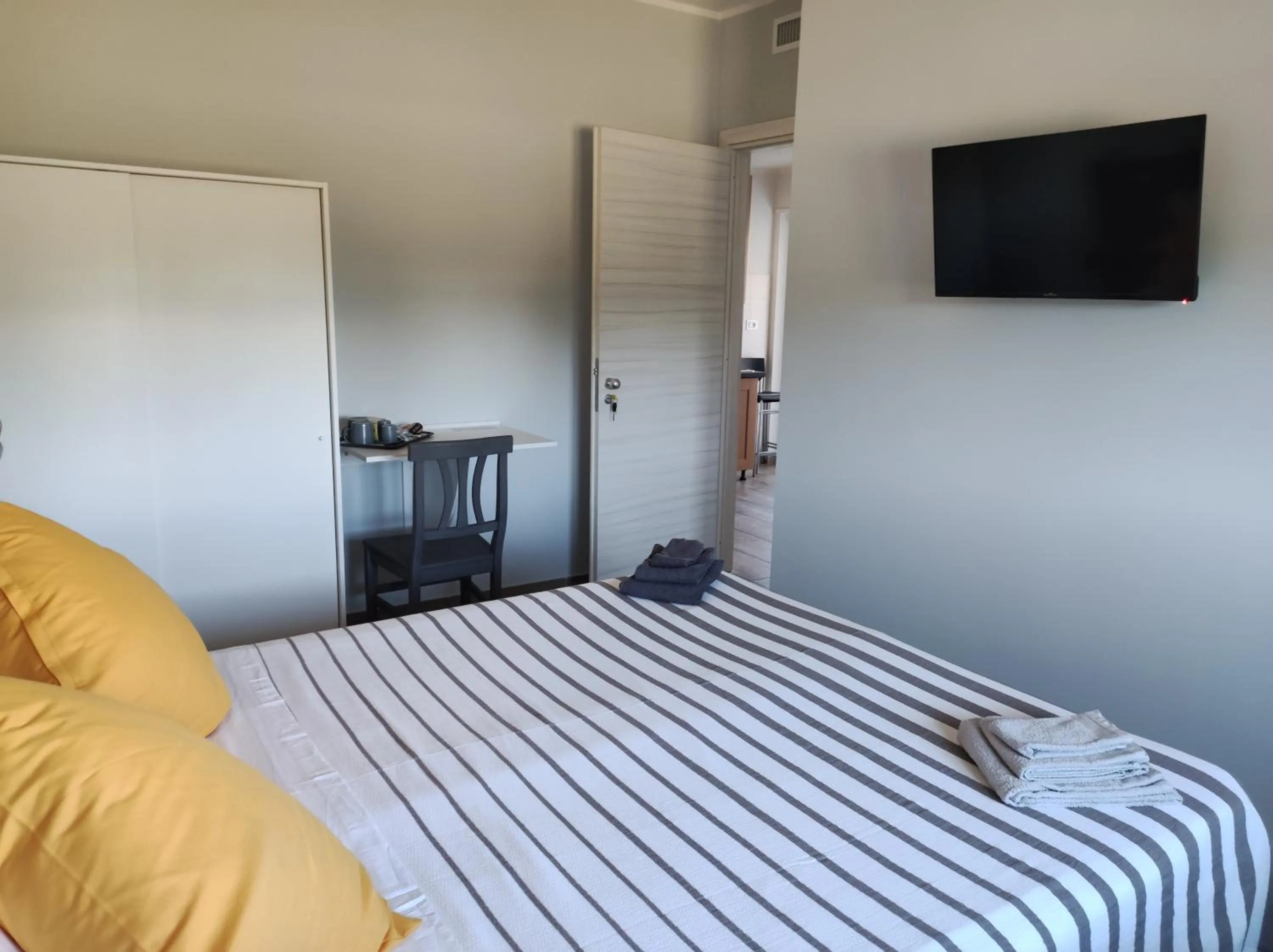 Bedroom, Bed in b&b La Bicicletta