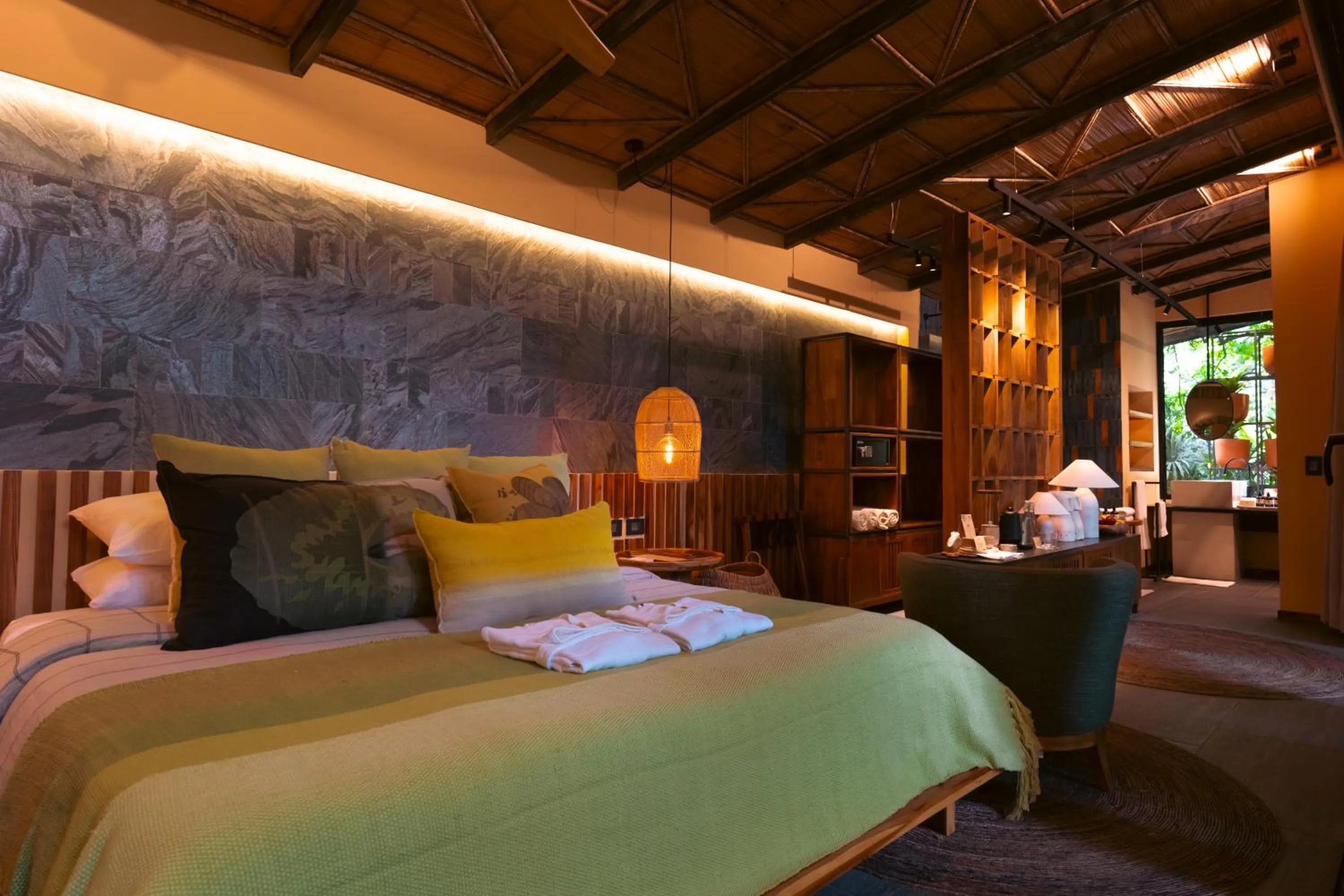 Bedroom, Bed in awā Beachfront Hotel