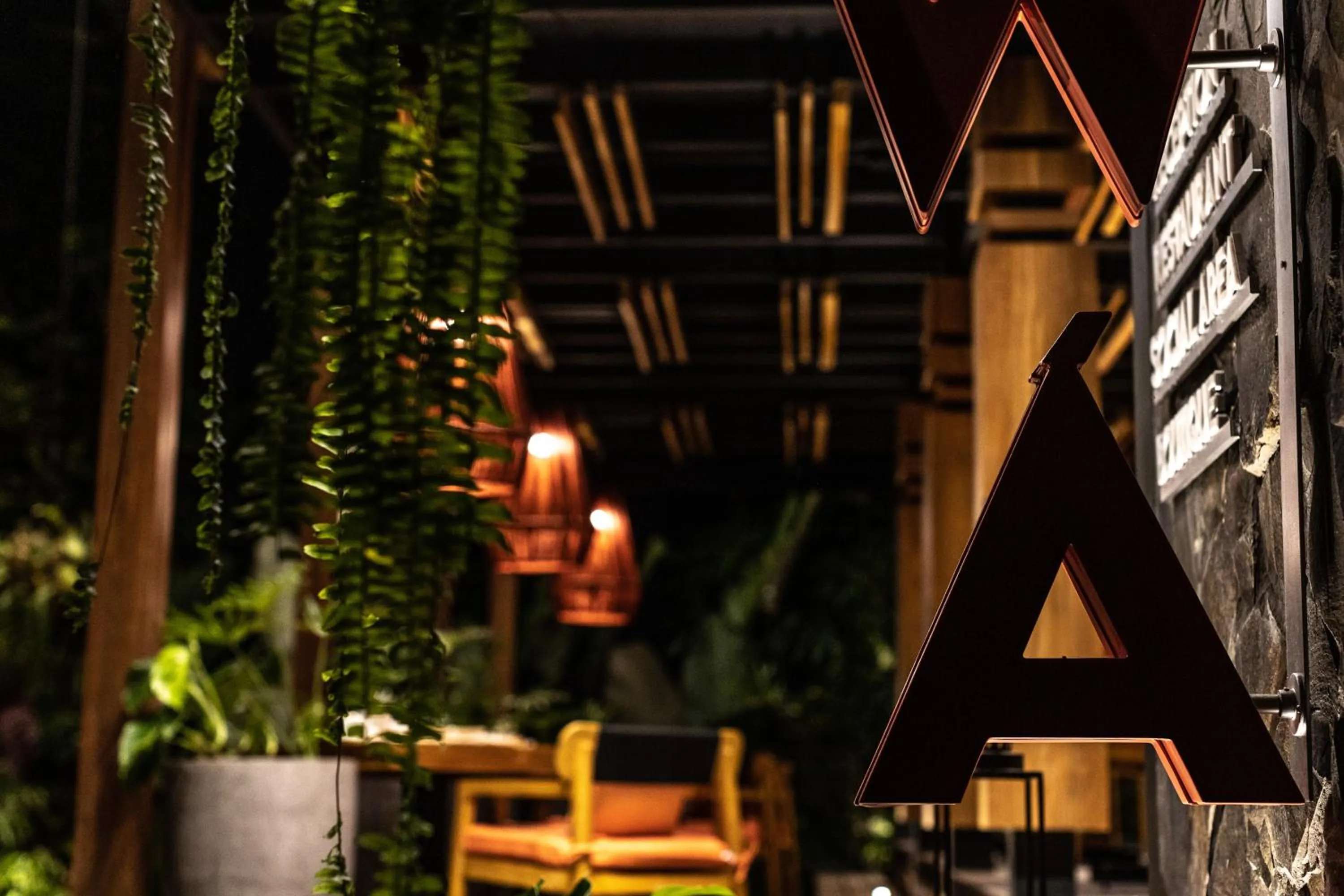 Facade/entrance in awā Beachfront Hotel