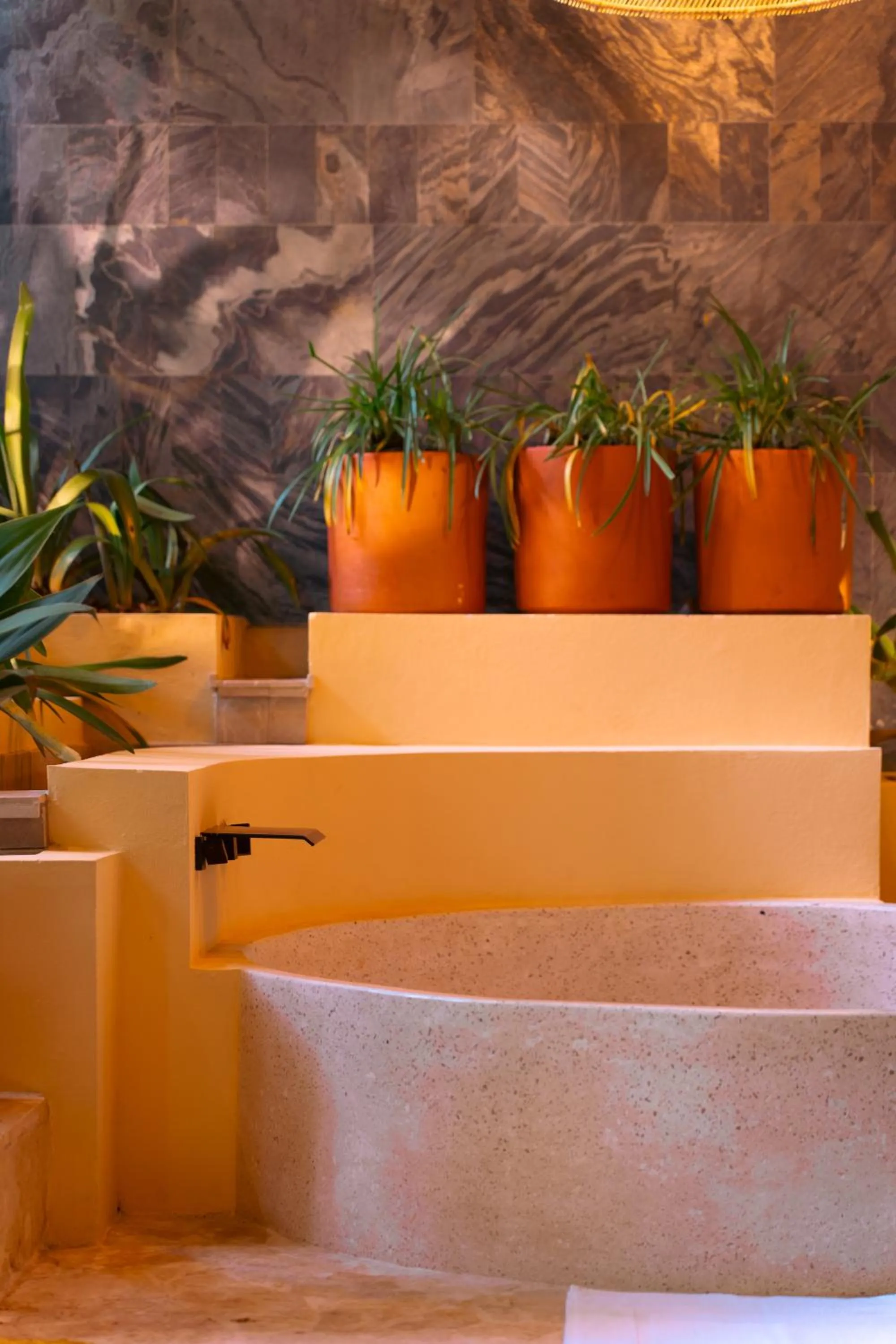 Bath in awā Beachfront Hotel