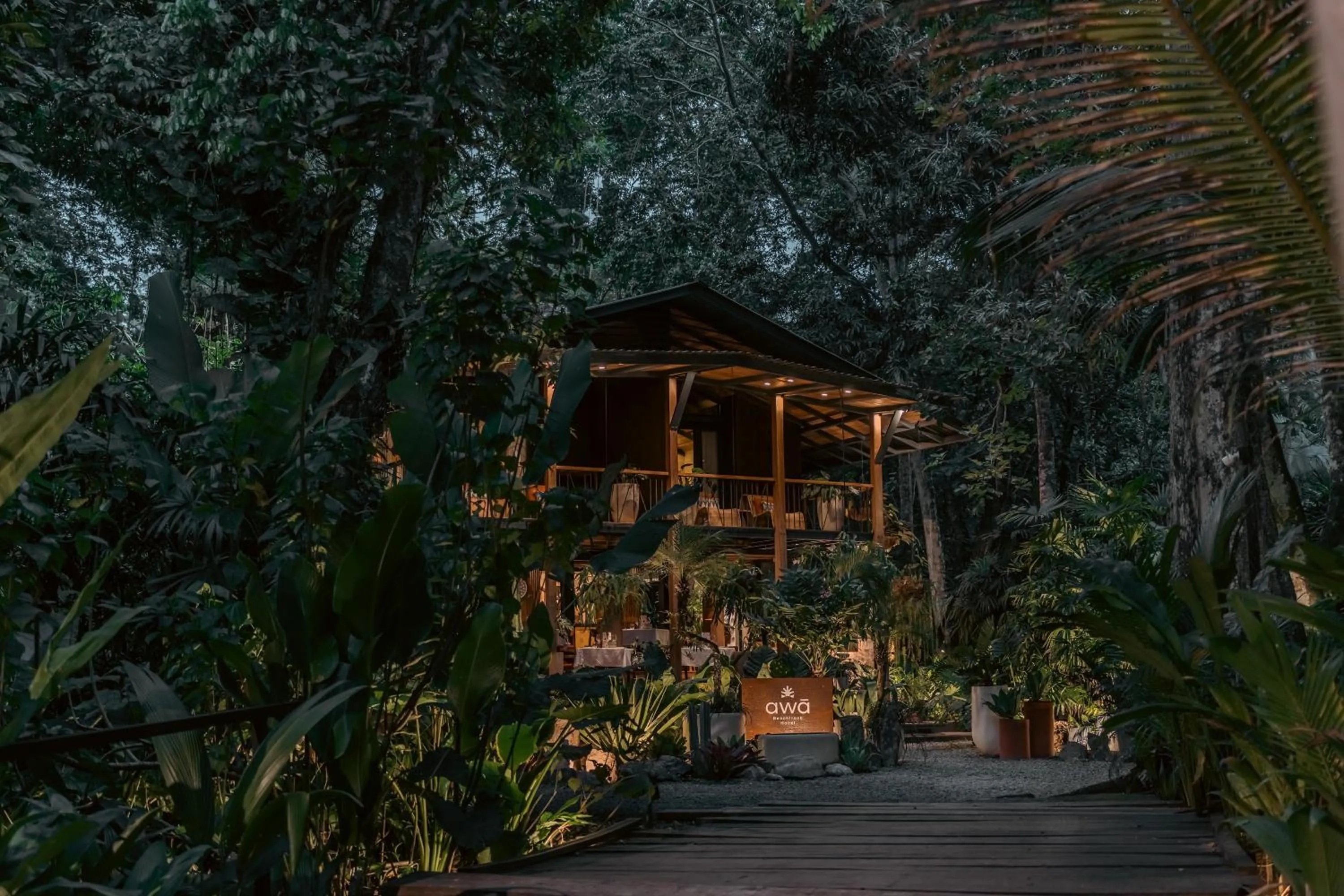 Property building in awā Beachfront Hotel