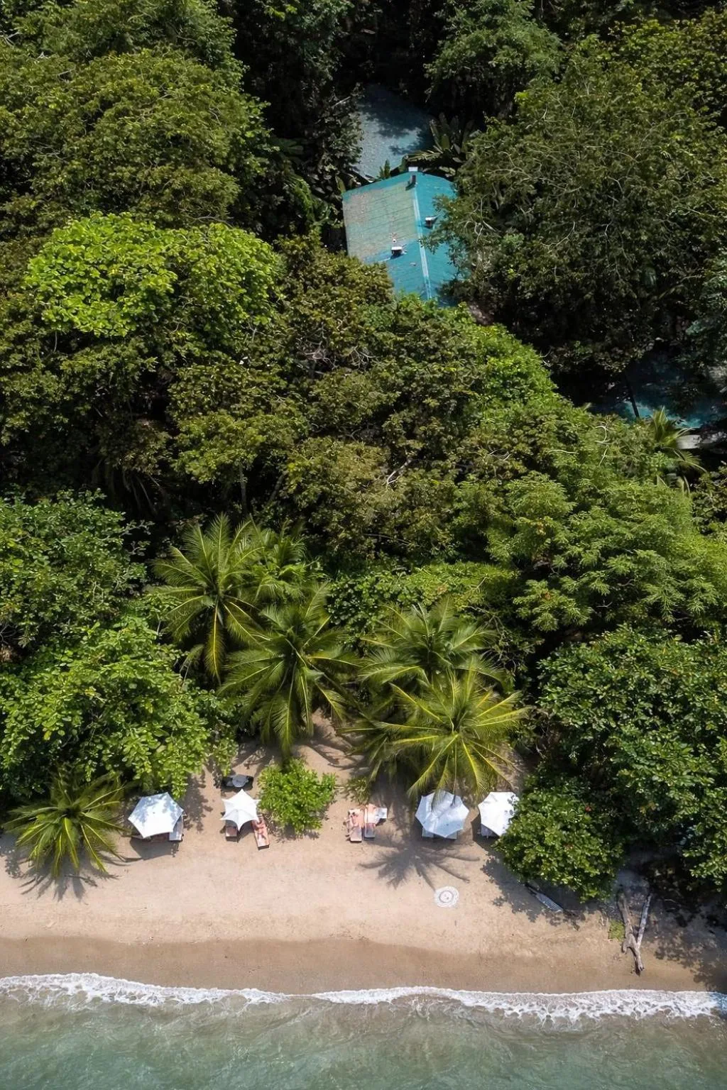 Beach in awā Beachfront Hotel