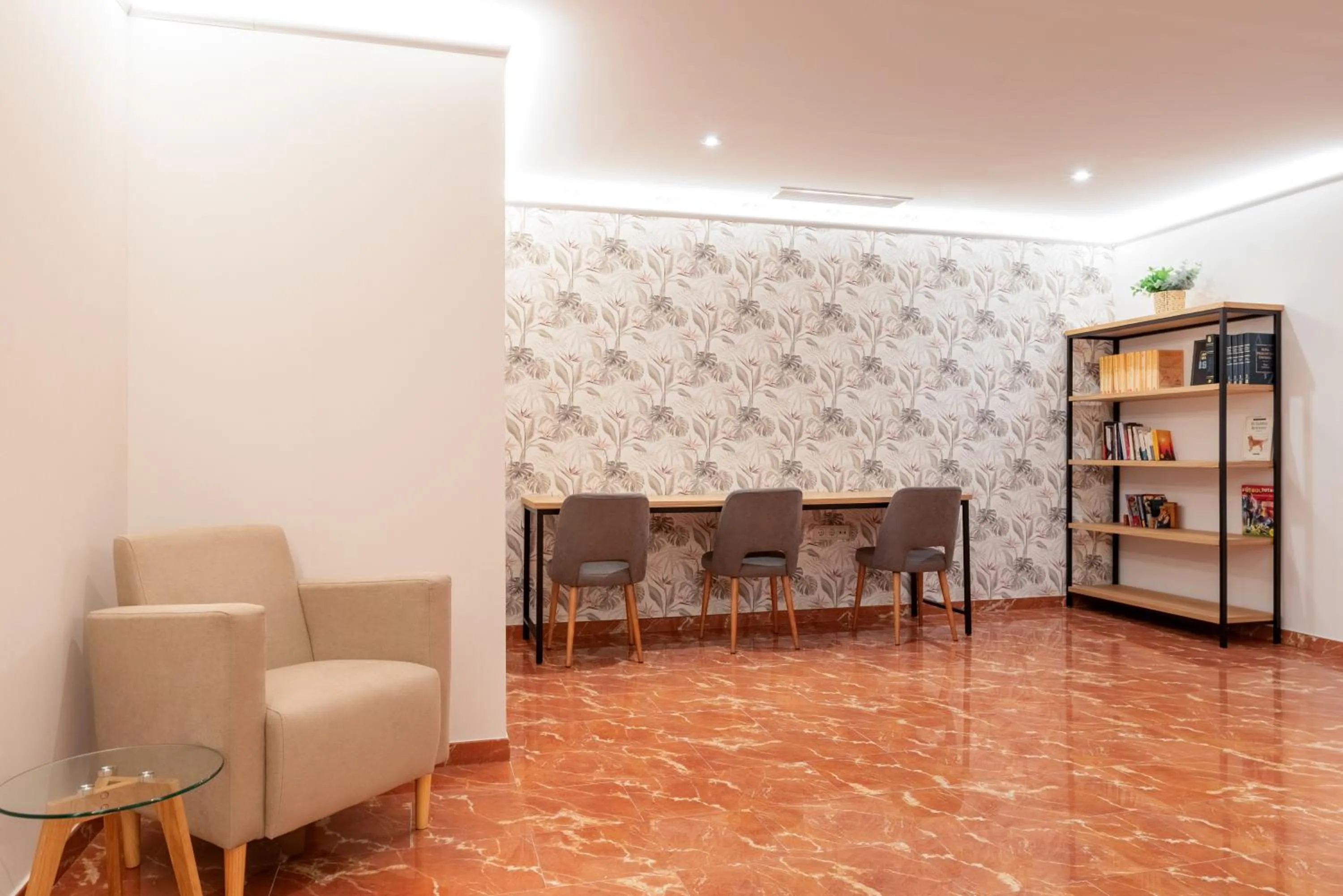 Library in Hotel Condado Ourense