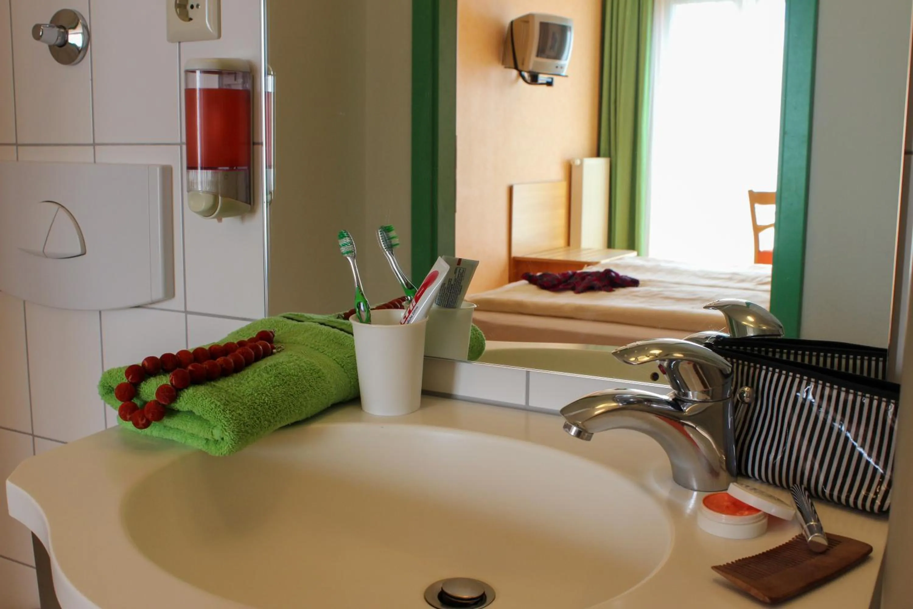 Bathroom in An der Persiluhr Stadt-gut-Hotel
