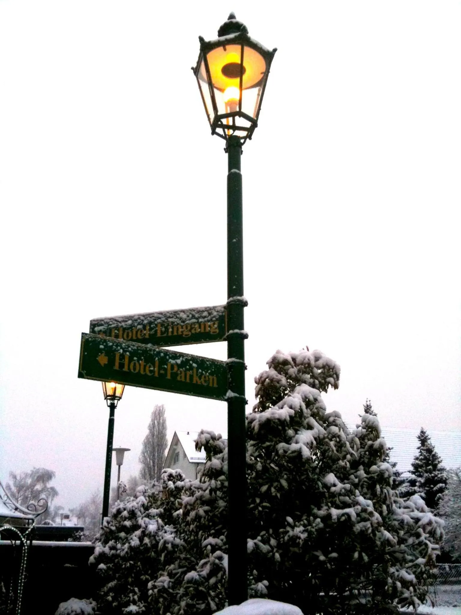 Winter in Hotel Sperling mit E-Ladestation