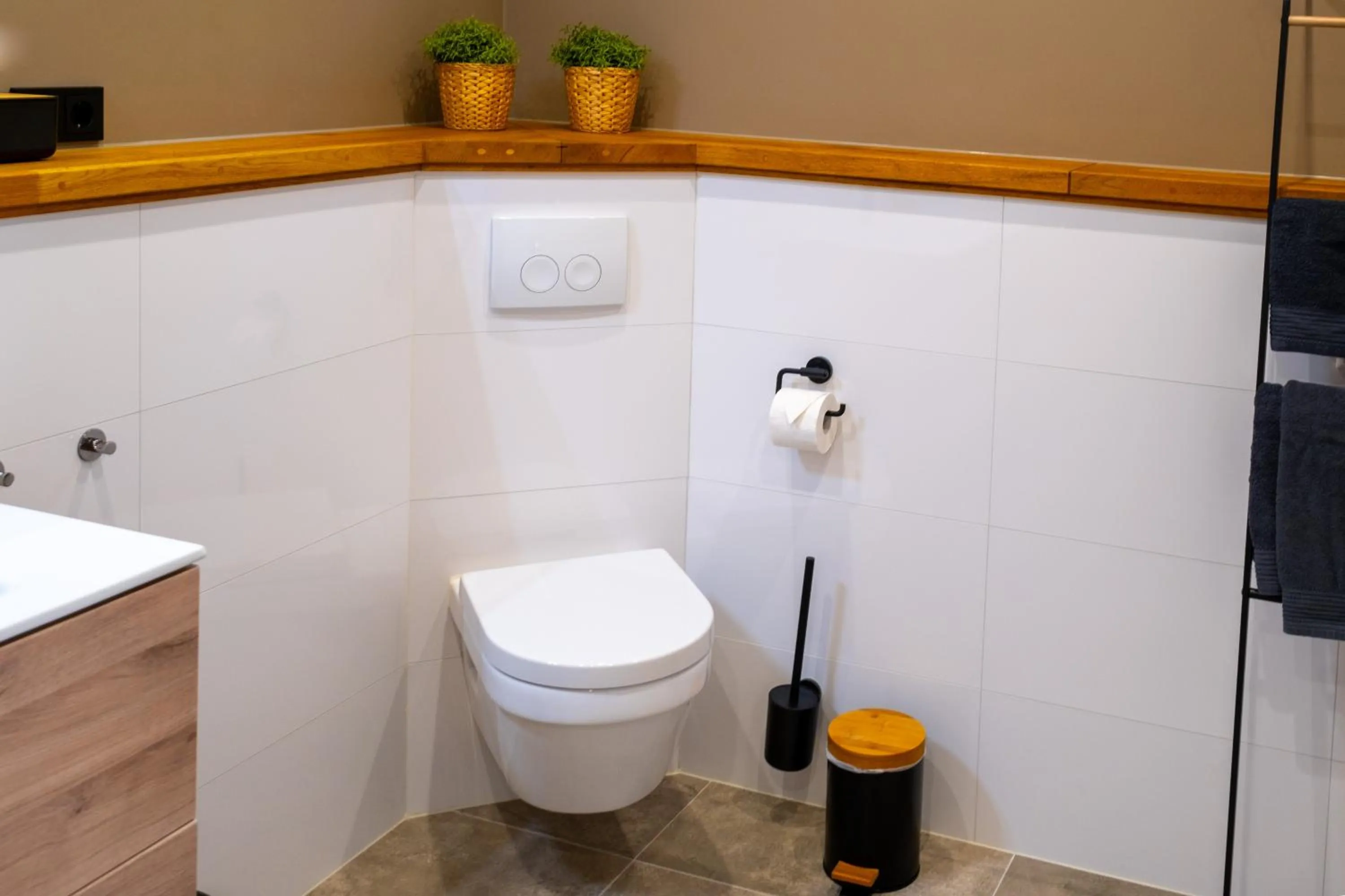 Toilet in B&B de Hoek