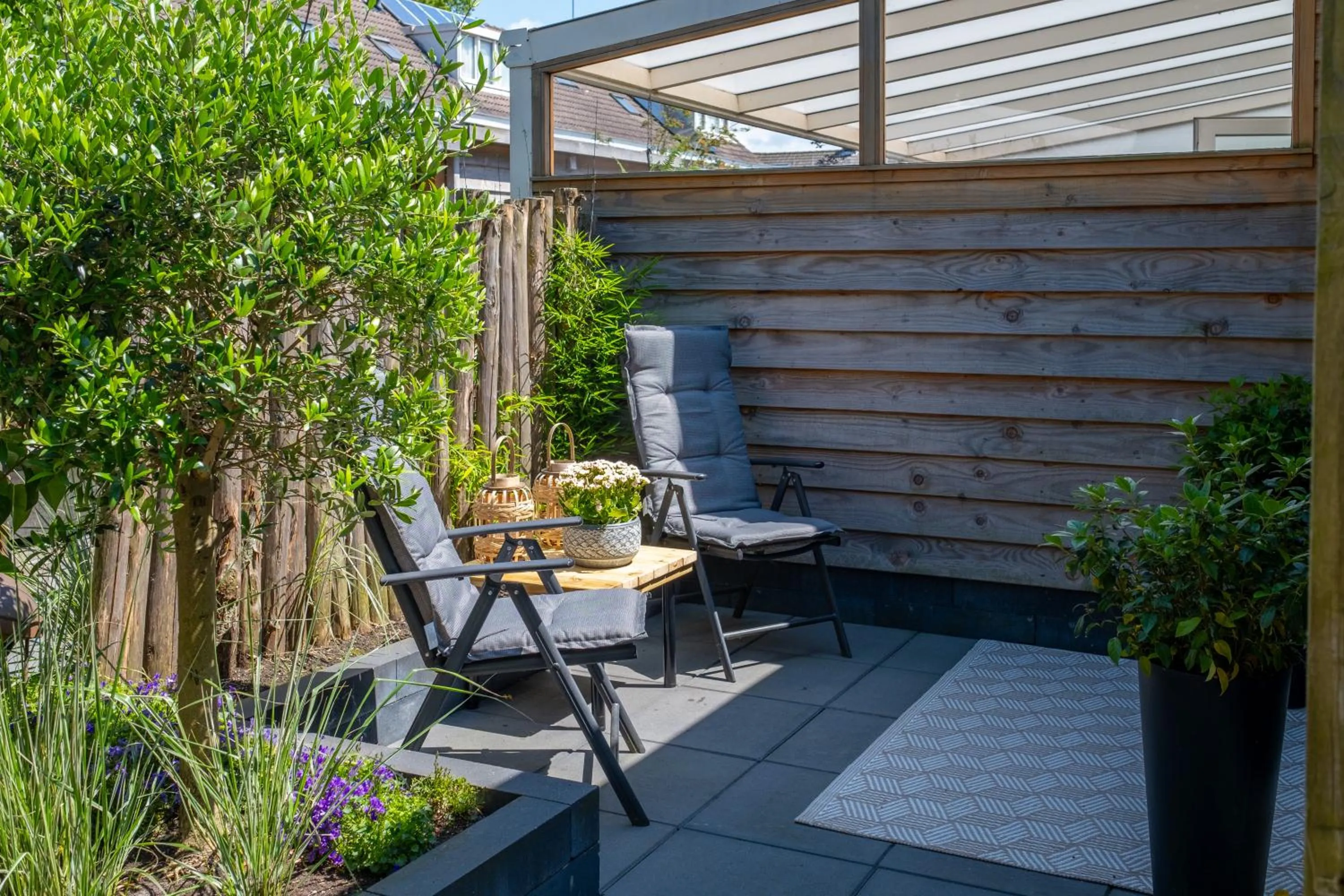 Garden in B&B de Hoek