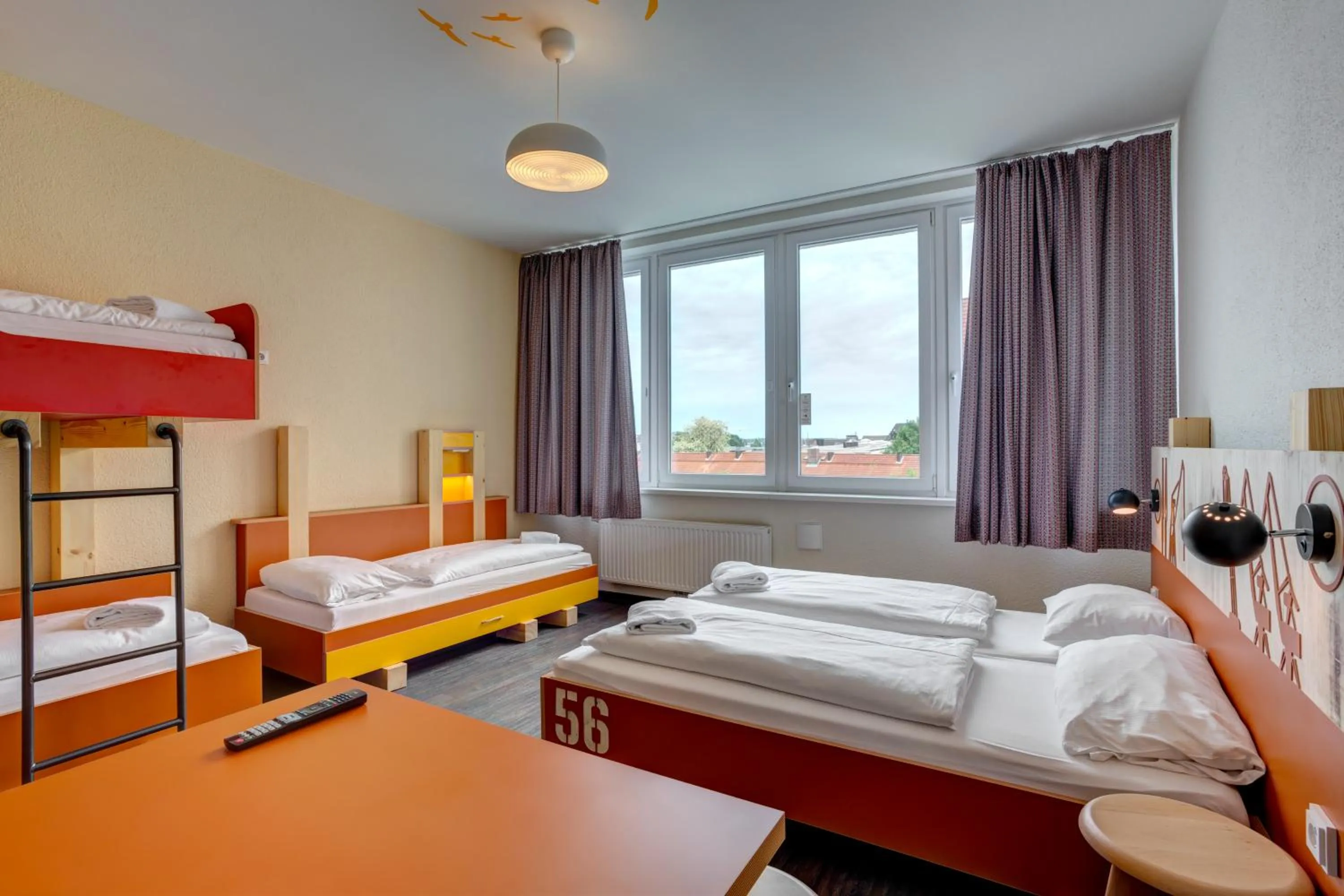 Photo of the whole room, Bed in MEININGER Hotel Hamburg City Center