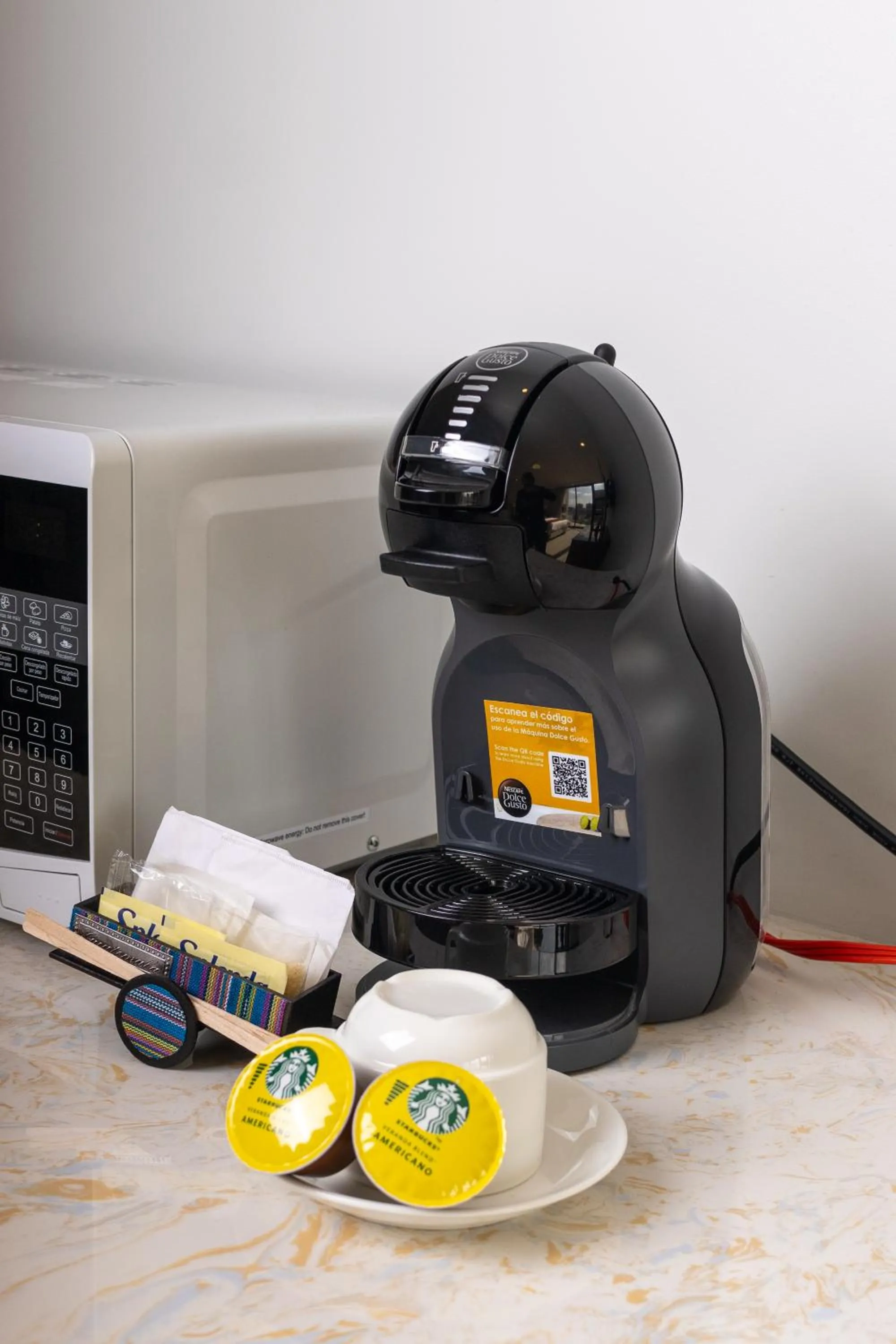 Coffee/tea facilities in Hotel Vista Quince