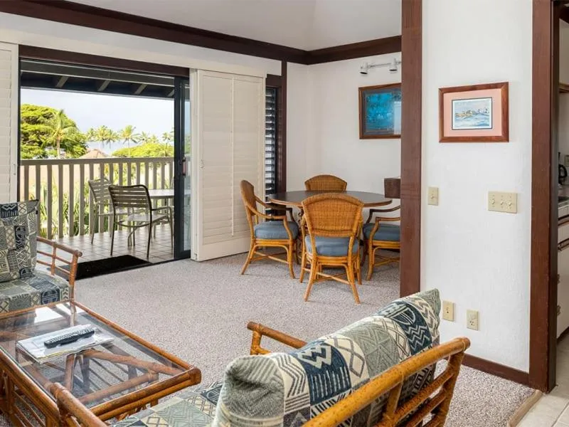 Living room in Kiahuna Plantation 96, Poipu Beach, Club Membership, Part Ocean View, Kids Toys
