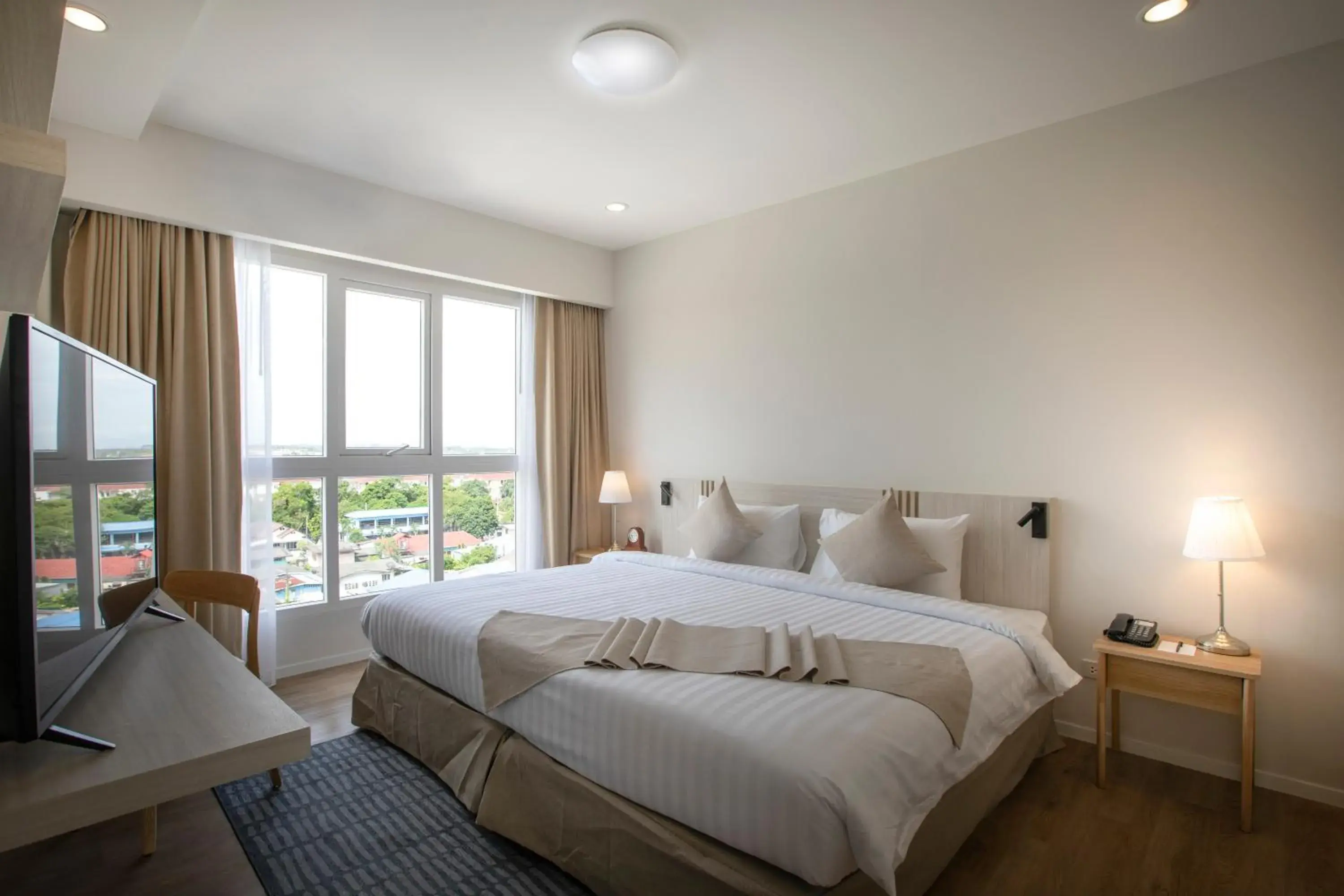 Bed in Kantary Hotel Banchang Bed in Kantary Hotel Banchang