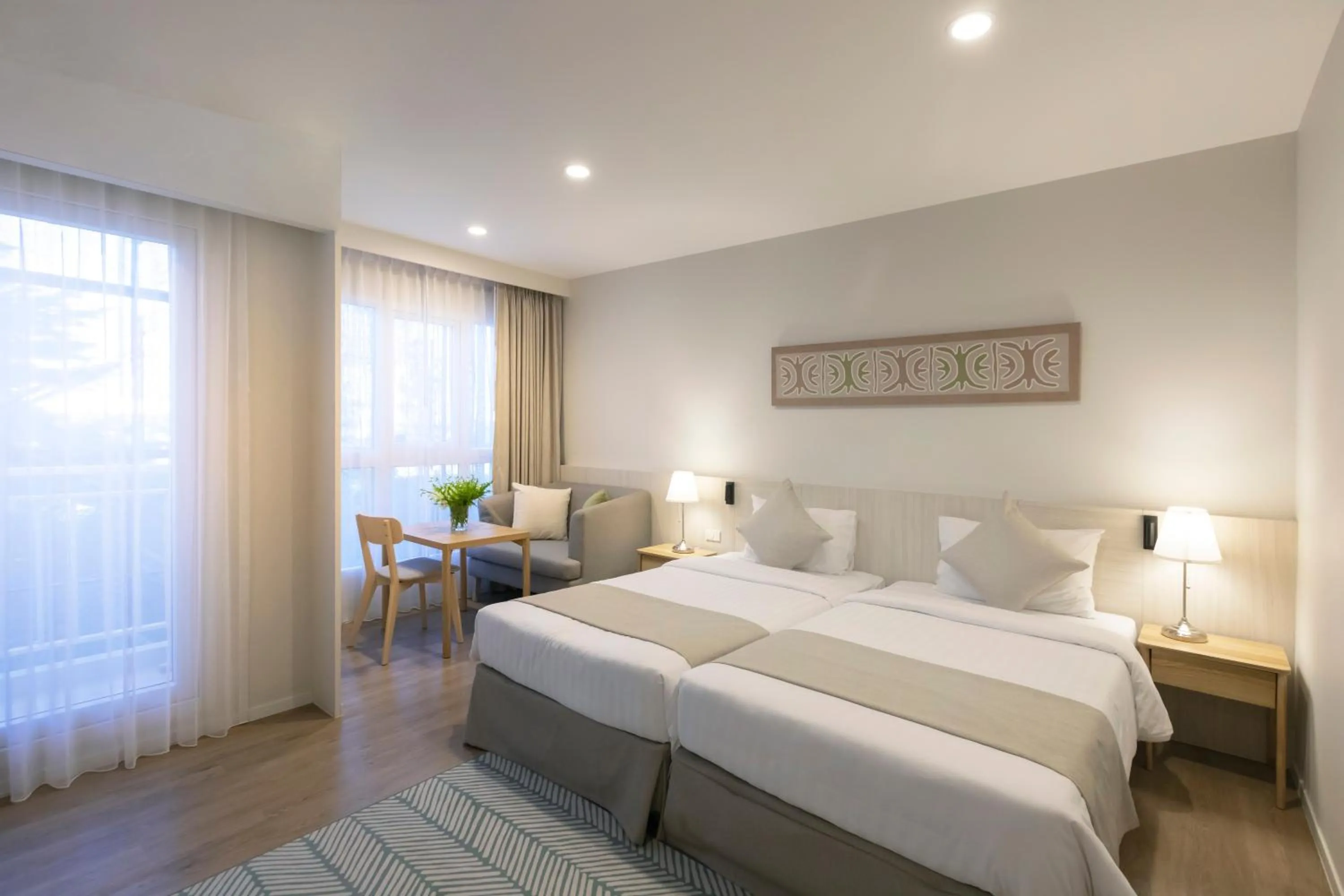 Bed in Kantary Hotel Banchang