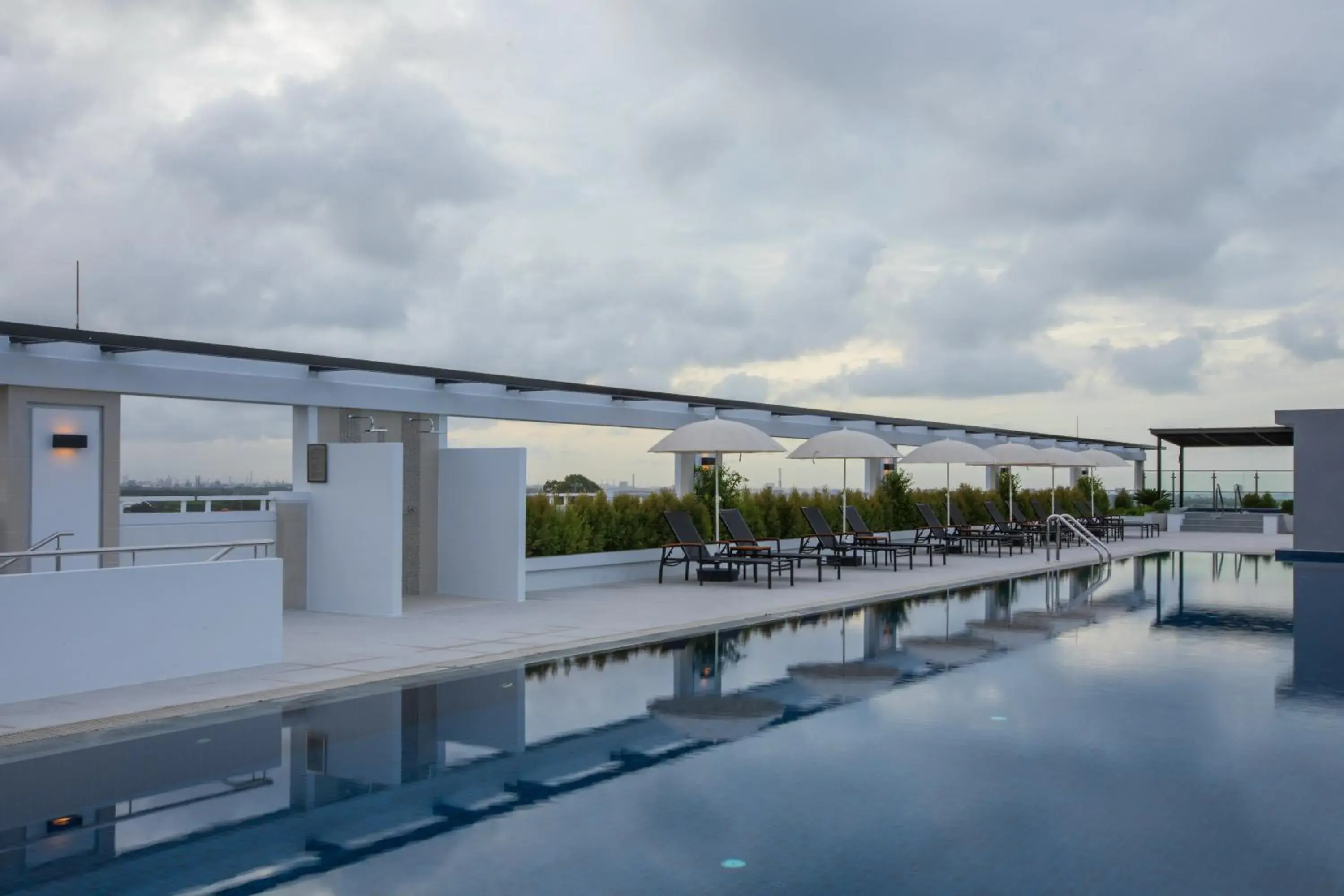 Pool view in Kantary Hotel Banchang Pool view in Kantary Hotel Banchang