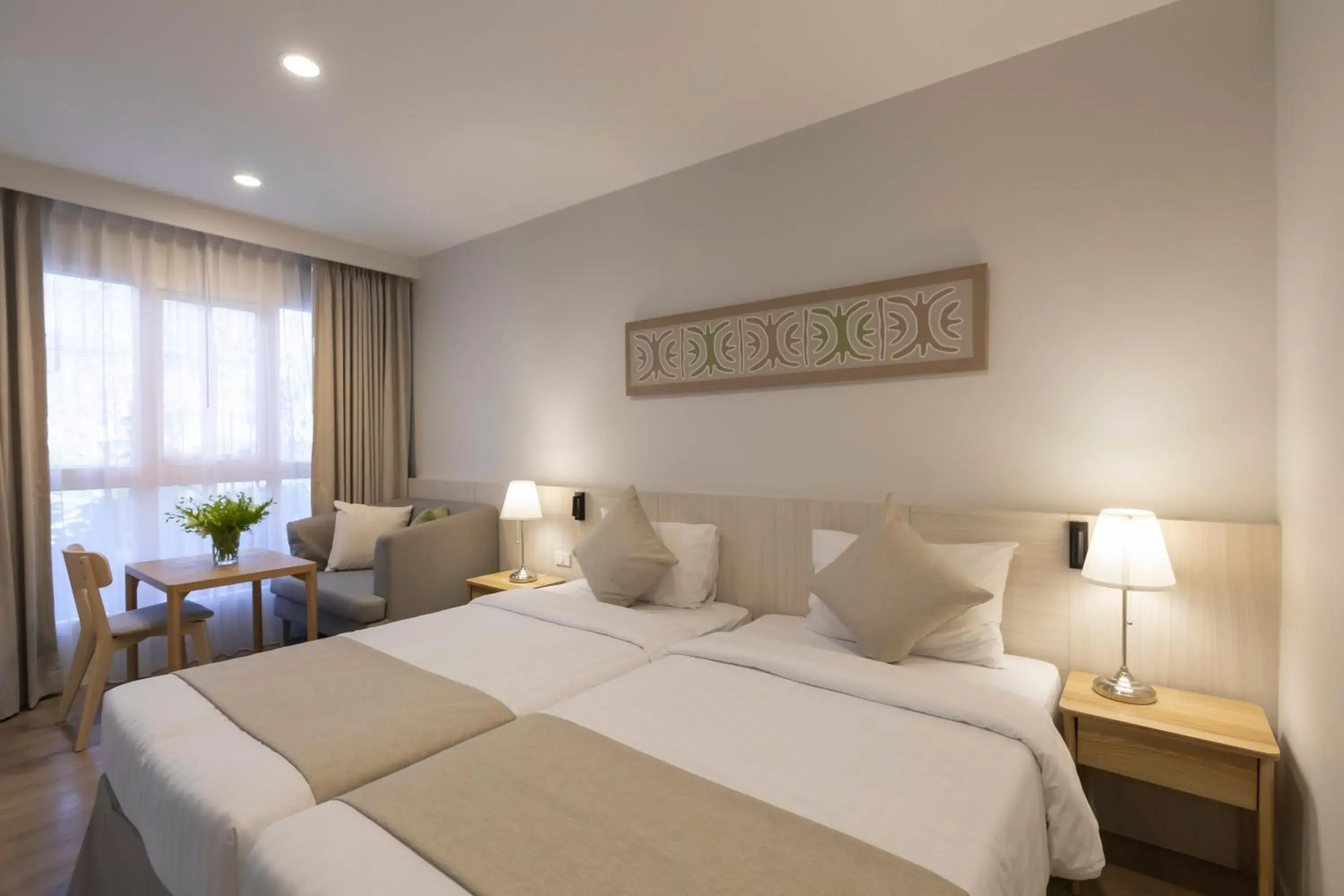 Bed in Kantary Hotel Banchang Bed in Kantary Hotel Banchang