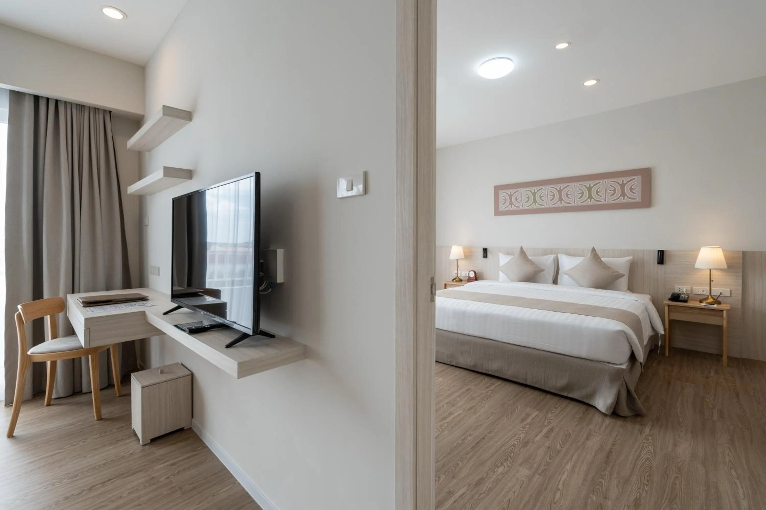 Bed in Kantary Hotel Banchang