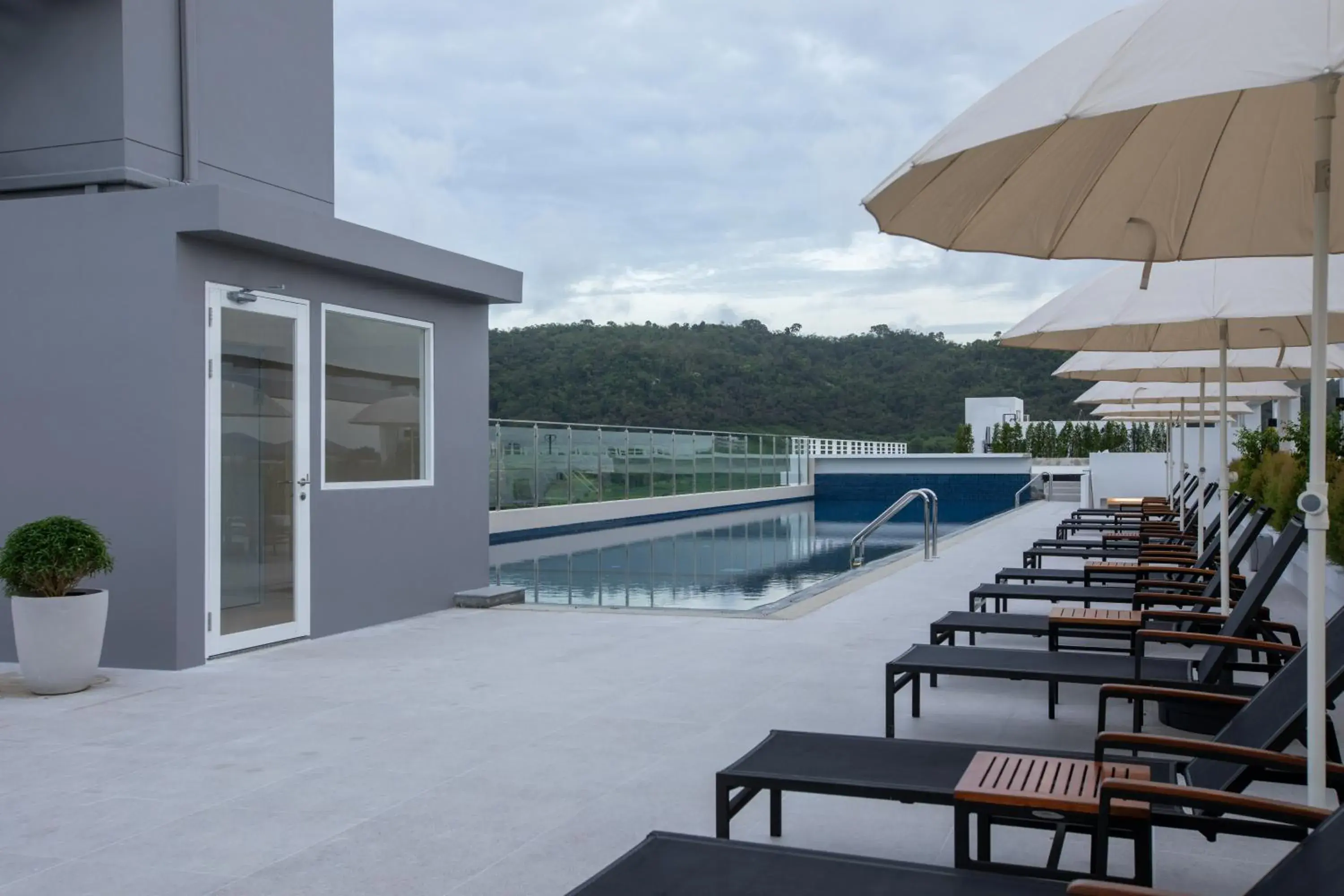 Pool view in Kantary Hotel Banchang Pool view in Kantary Hotel Banchang