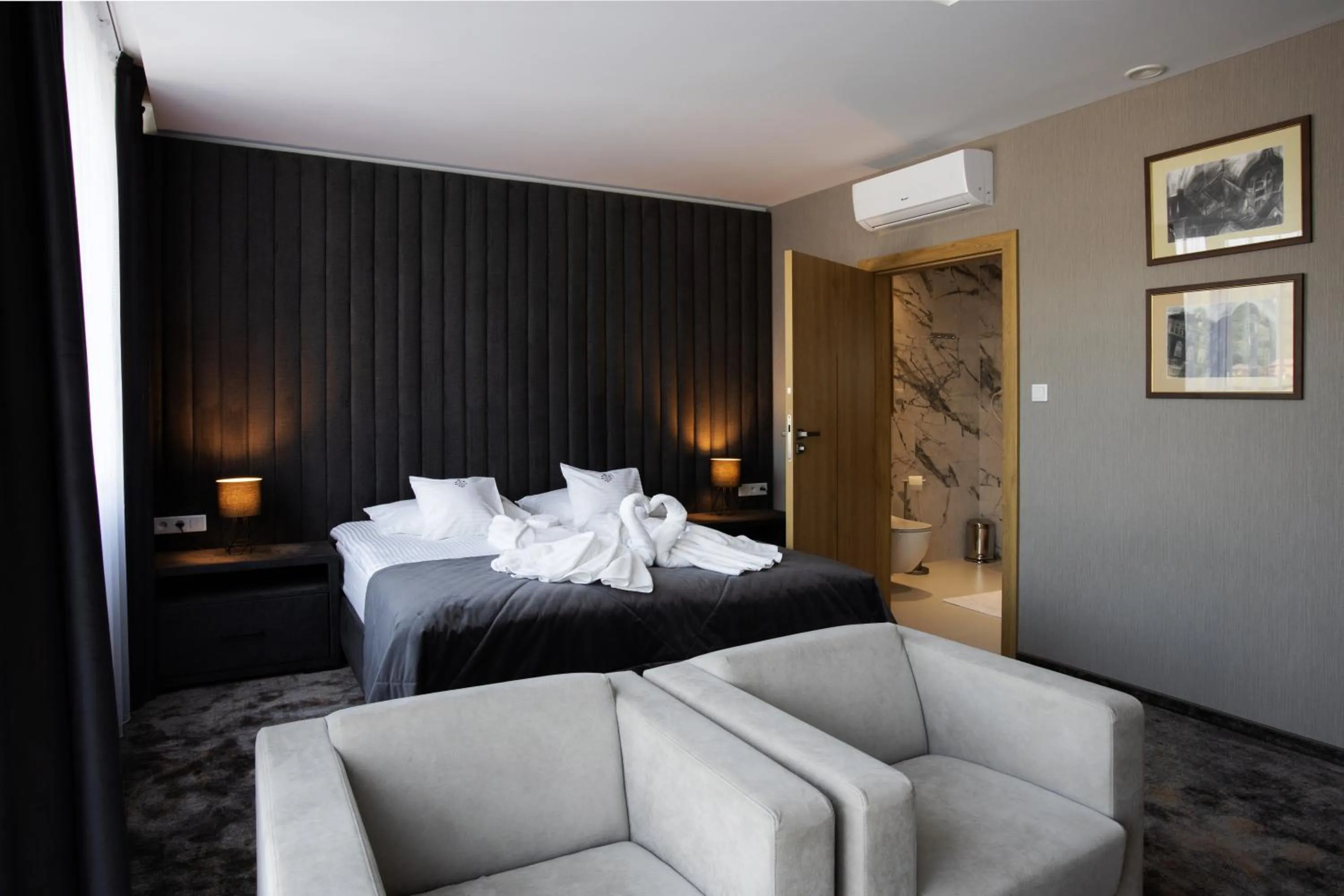 Bed in Hotel Beskid BALNEO Medical Resort & SPA