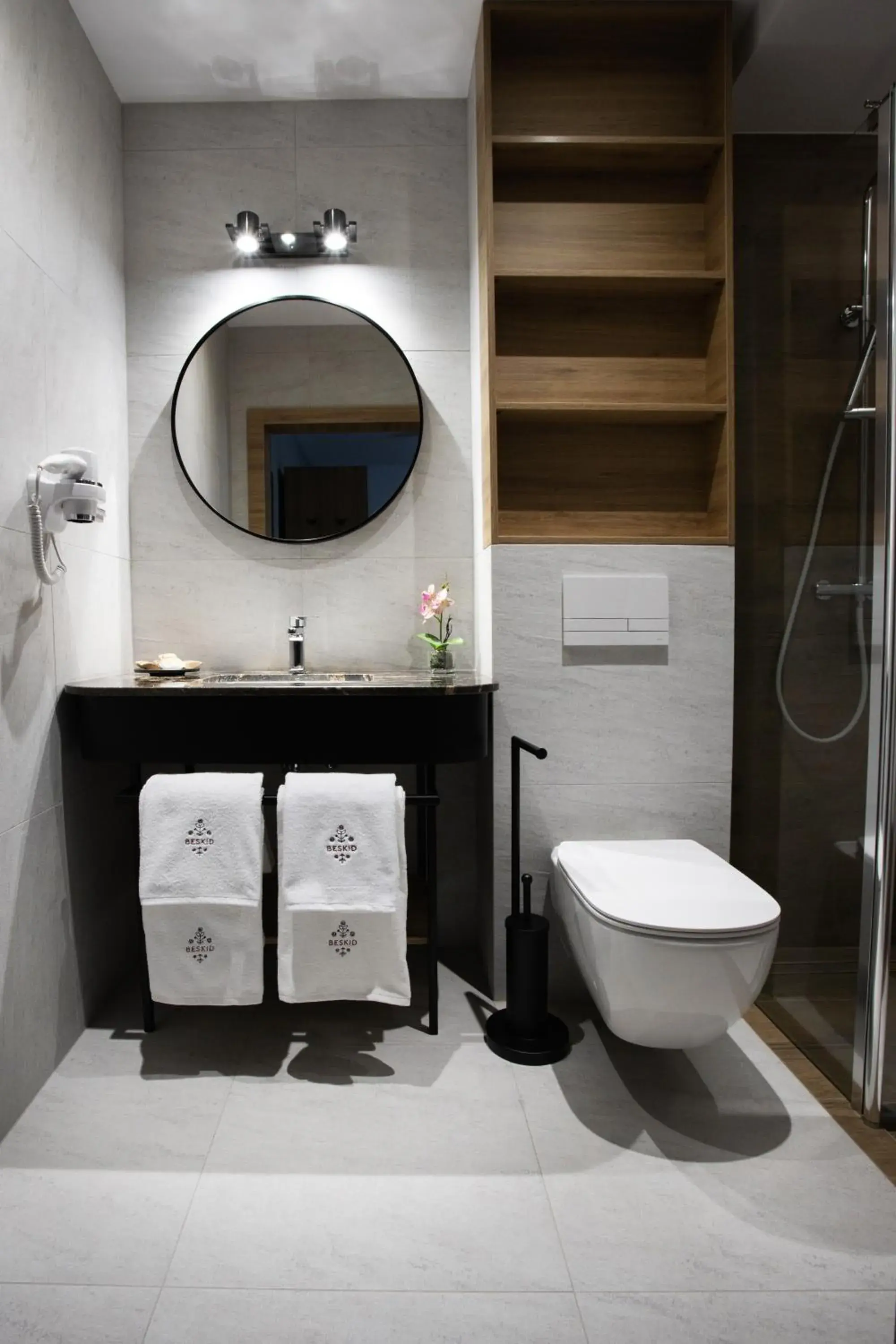 Double Room with Balcony in Hotel Beskid BALNEO Medical Resort & SPA Double Room with Balcony in Hotel Beskid BALNEO Medical Resort & SPA