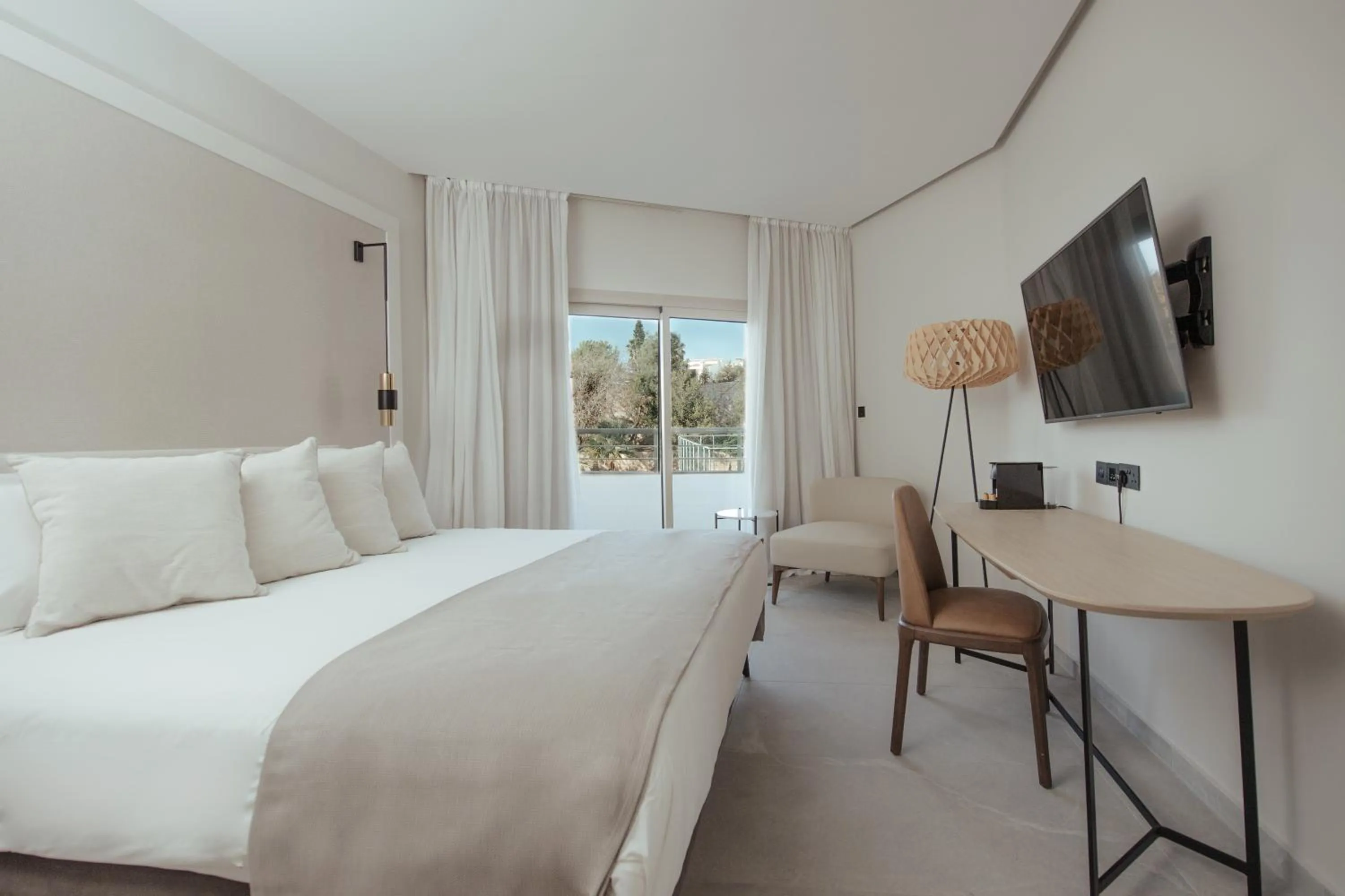 View (from property/room), Bed in Atlantica Bay - Adults Only