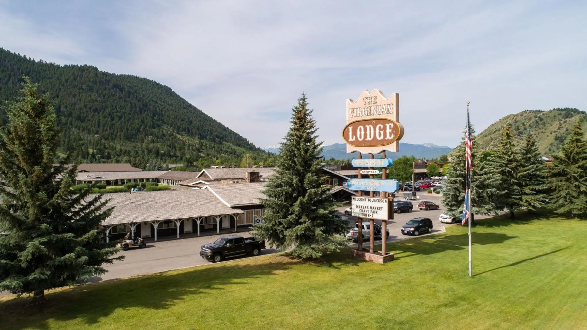 Property building in The Virginian Lodge