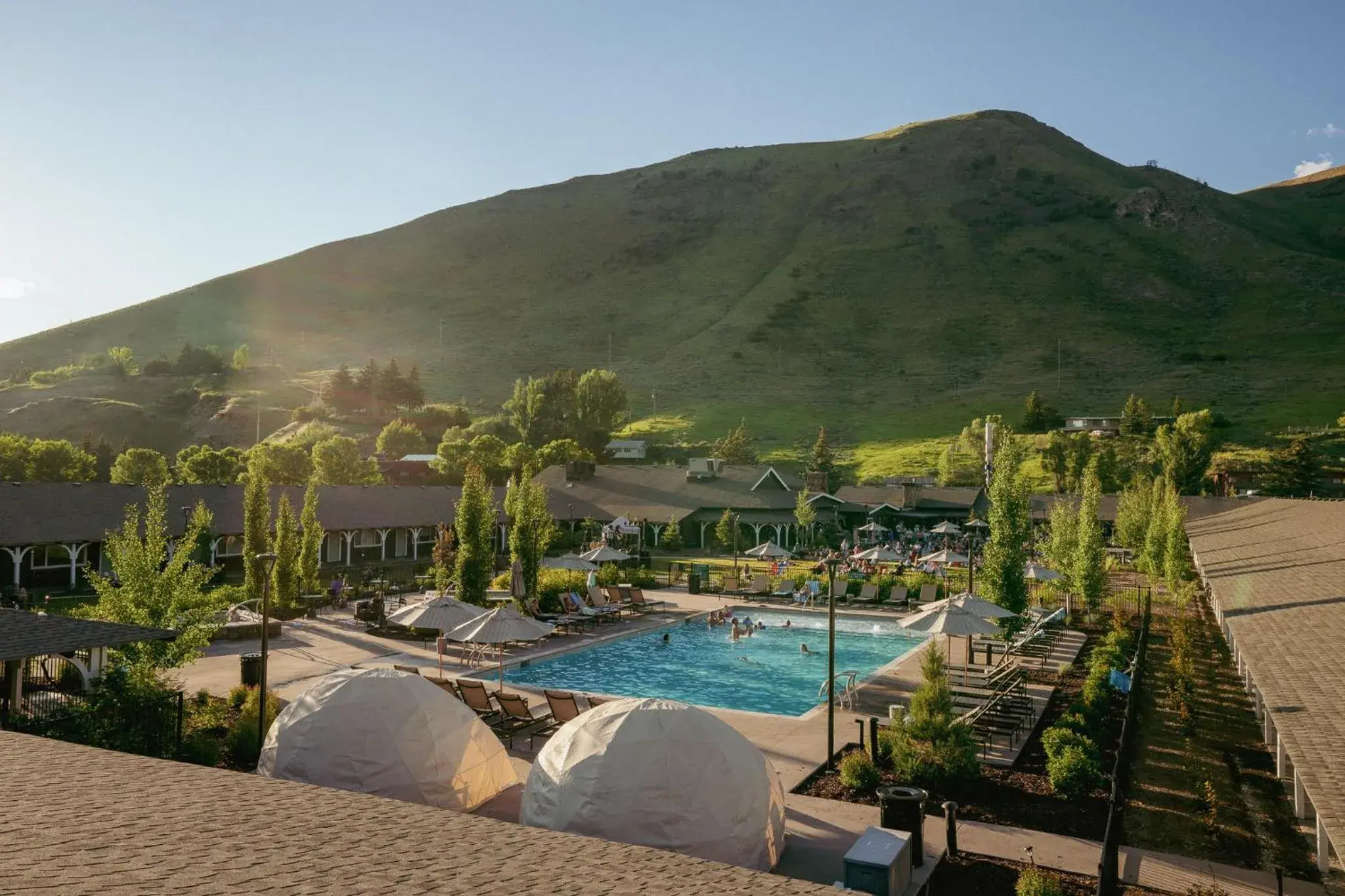 Swimming pool in The Virginian Lodge Swimming pool in The Virginian Lodge