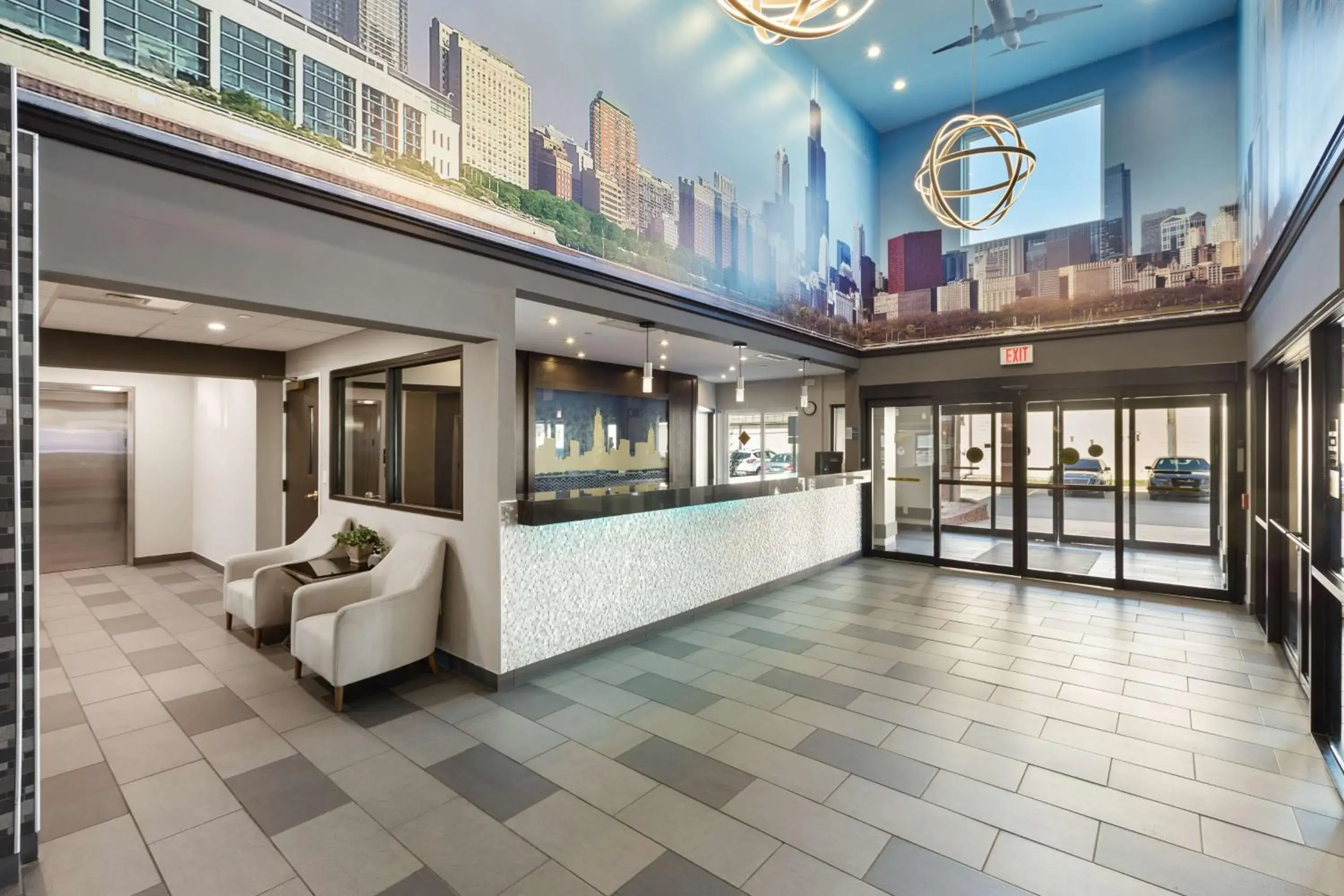 Lobby or reception in Best Western Inn & Suites - Midway Airport Lobby or reception in Best Western Inn & Suites - Midway Airport