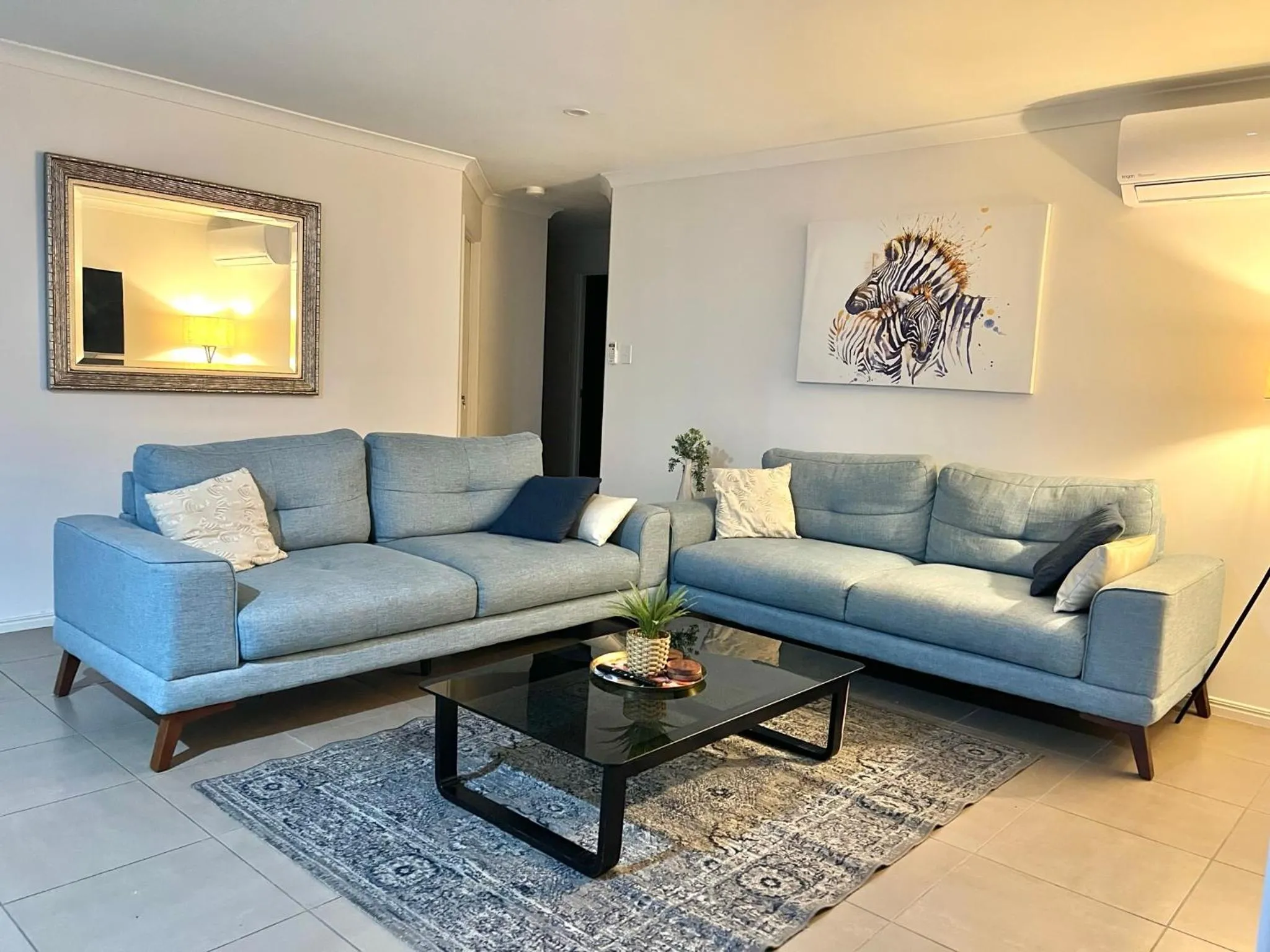 Living room in Bundys Best! Modern Luxury in the heart of town