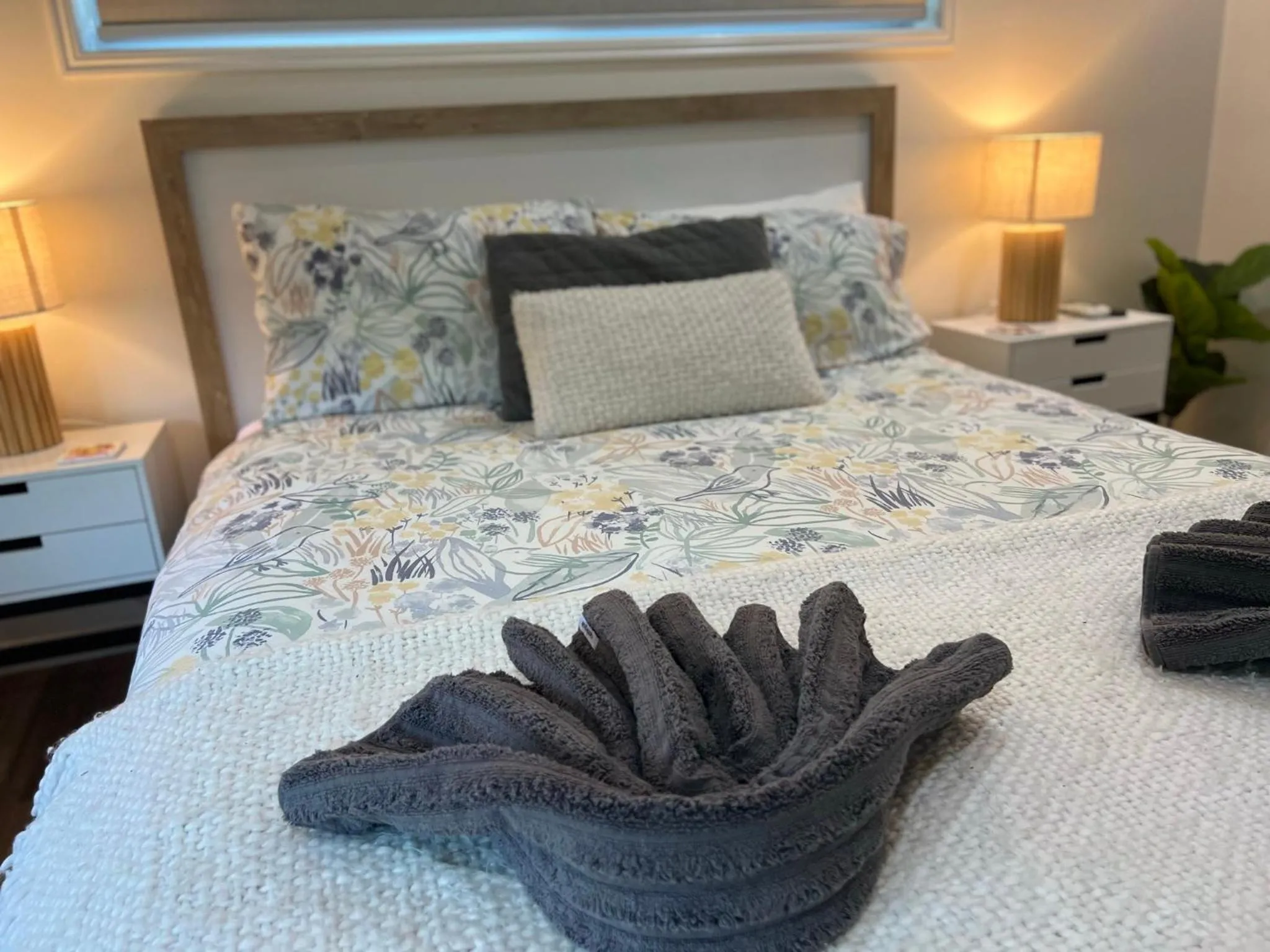 Bedroom, Bed in Bundys Best! Modern Luxury in the heart of town